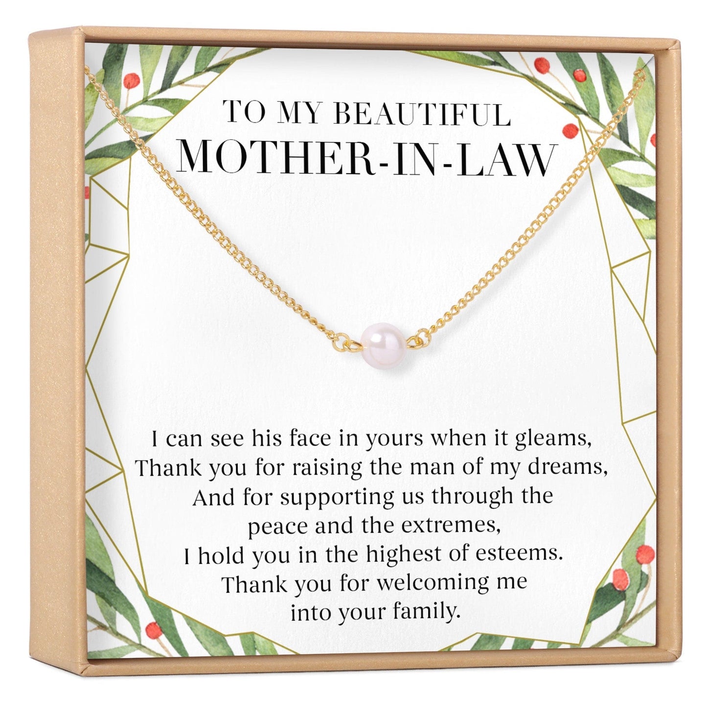 Christmas Gift for Mother in Law Necklace, Multiple Styles