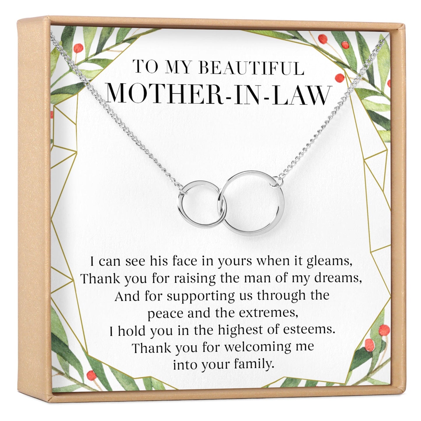 Christmas Gift for Mother in Law Necklace, Multiple Styles