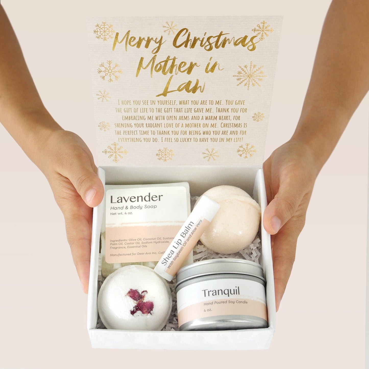 Christmas Gift for Mother-in-Law Spa Gift Box