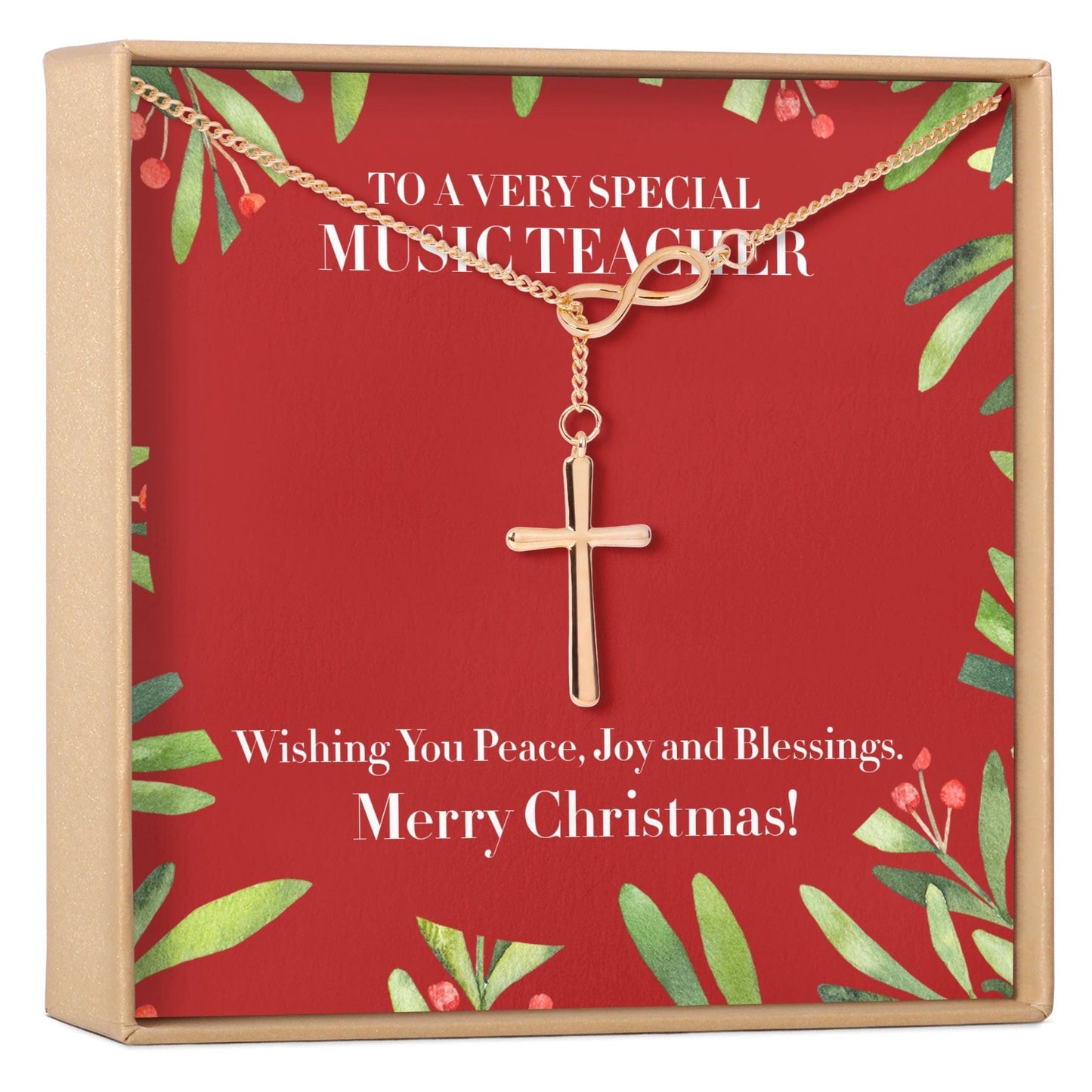 Christmas Gift for Music Teacher Necklace, Multiple Styles