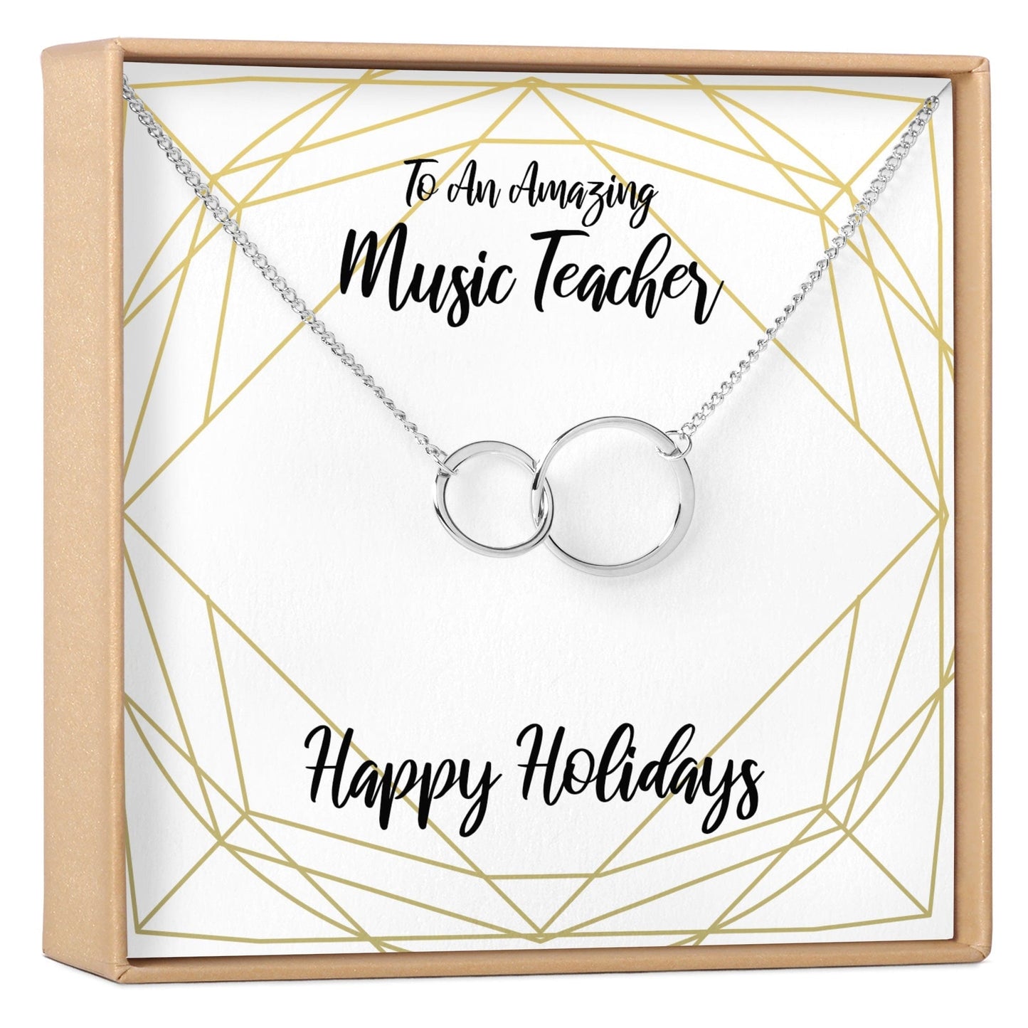 Christmas Gift for Music Teacher Necklace, Multiple Styles