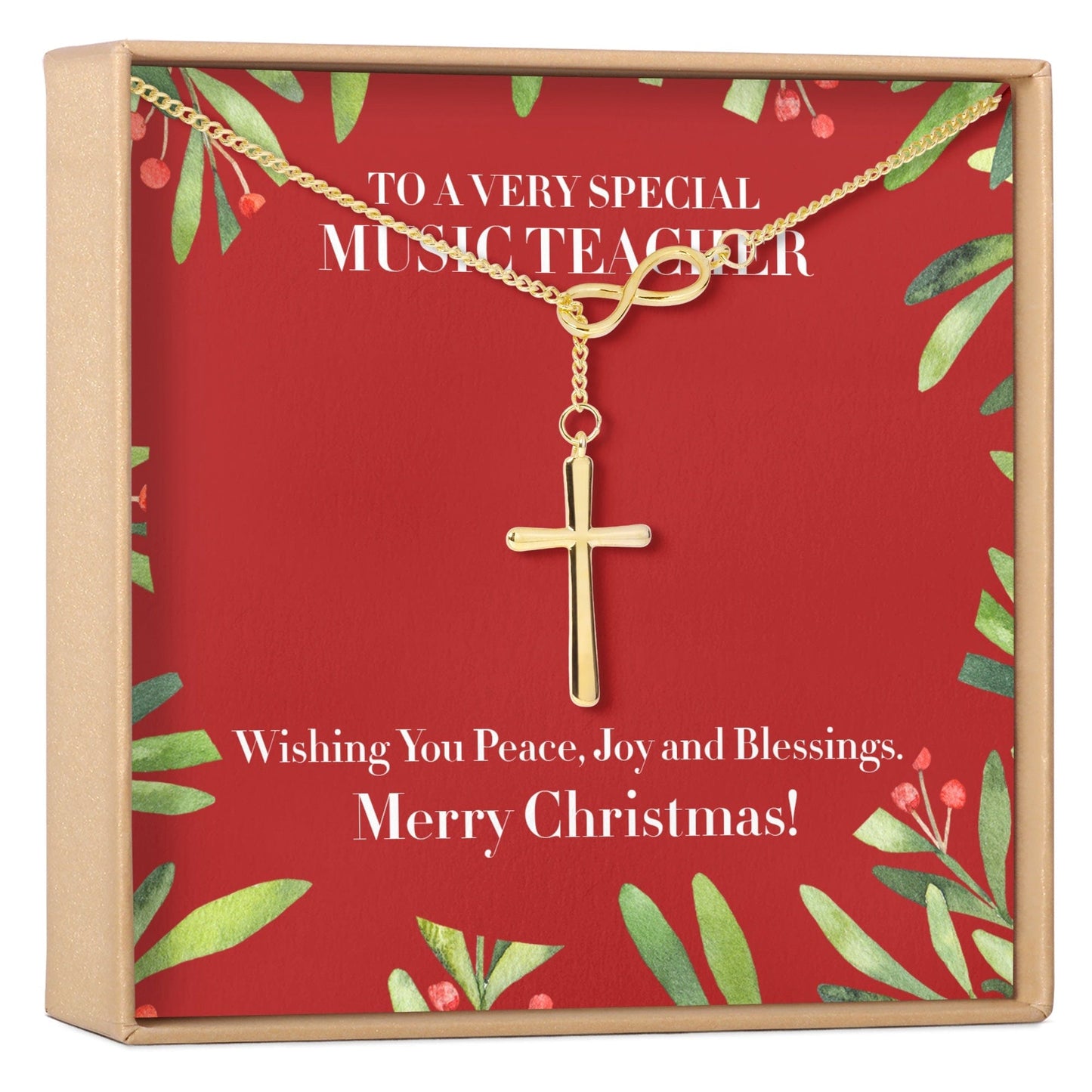 Christmas Gift for Music Teacher Necklace, Multiple Styles