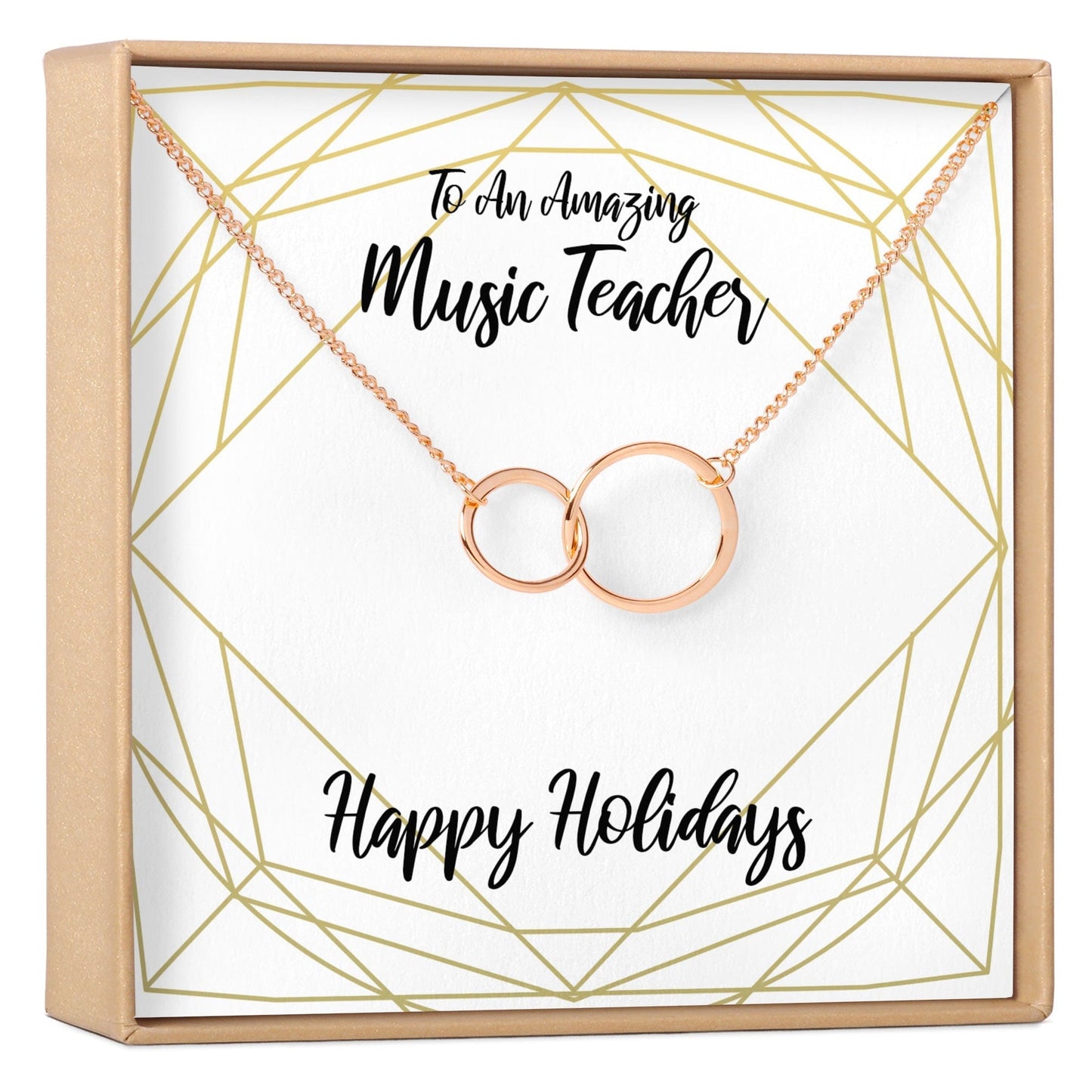 Christmas Gift for Music Teacher Necklace, Multiple Styles