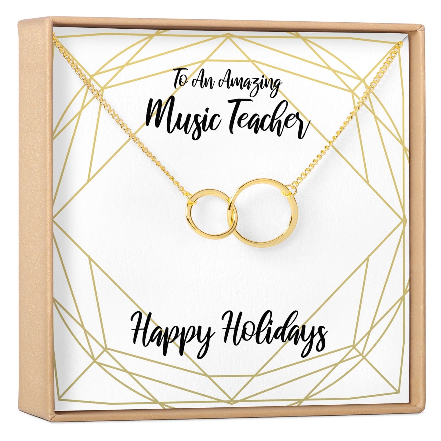 Christmas Gift for Music Teacher Necklace, Multiple Styles
