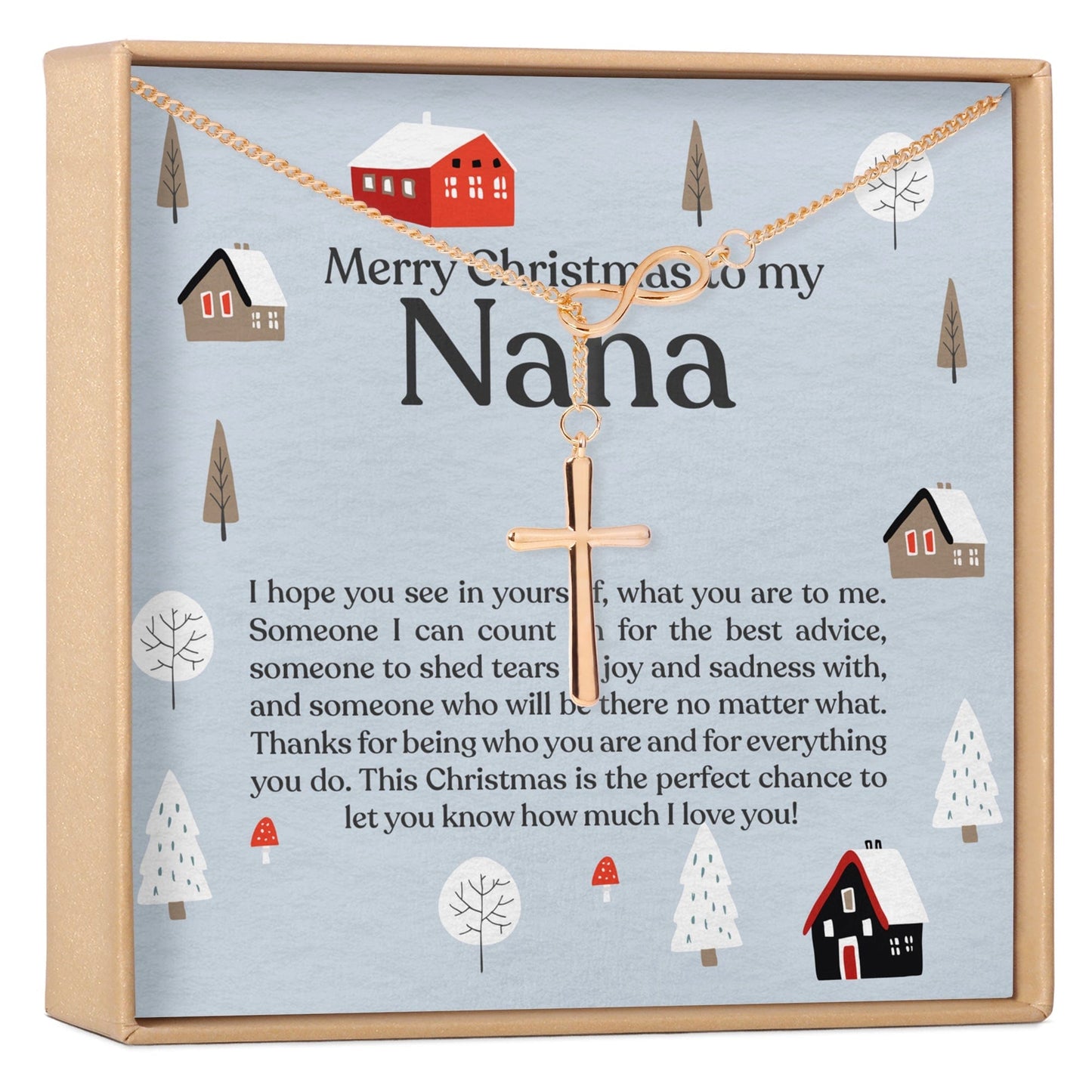 Christmas Gift For Nana Necklace, Multiple Styles