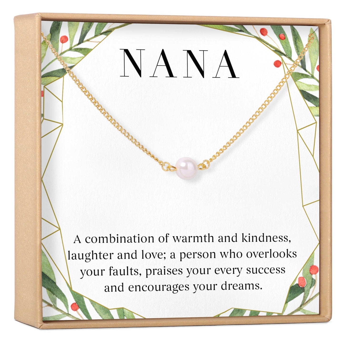 Christmas Gift For Nana Necklace, Multiple Styles