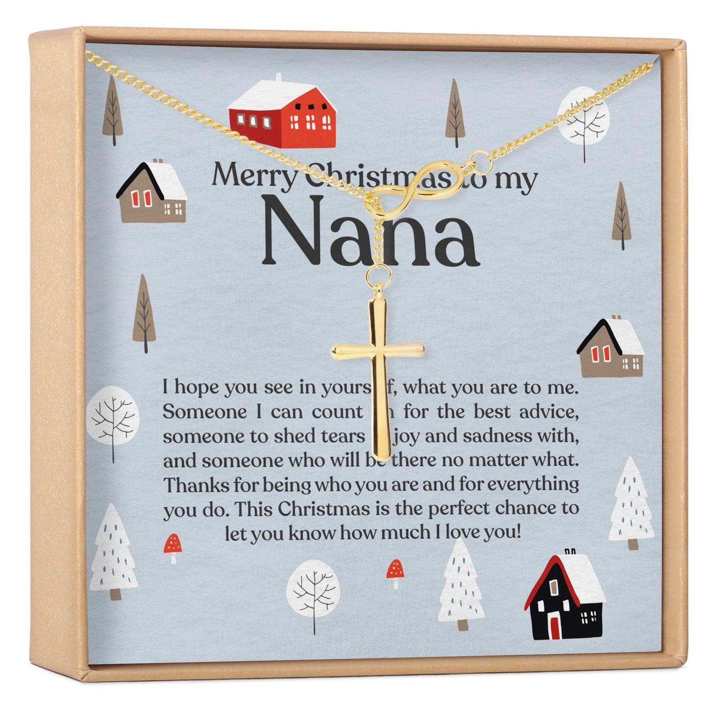 Christmas Gift For Nana Necklace, Multiple Styles