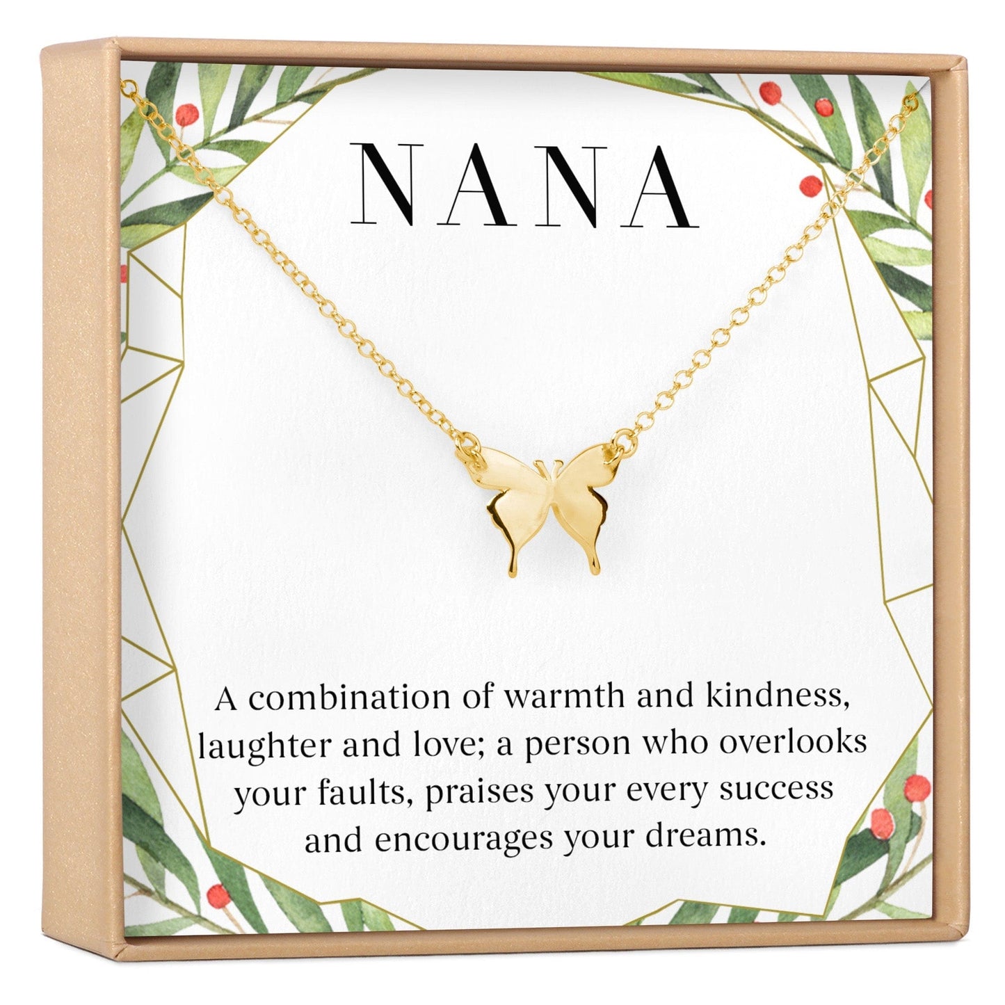 Christmas Gift For Nana Necklace, Multiple Styles