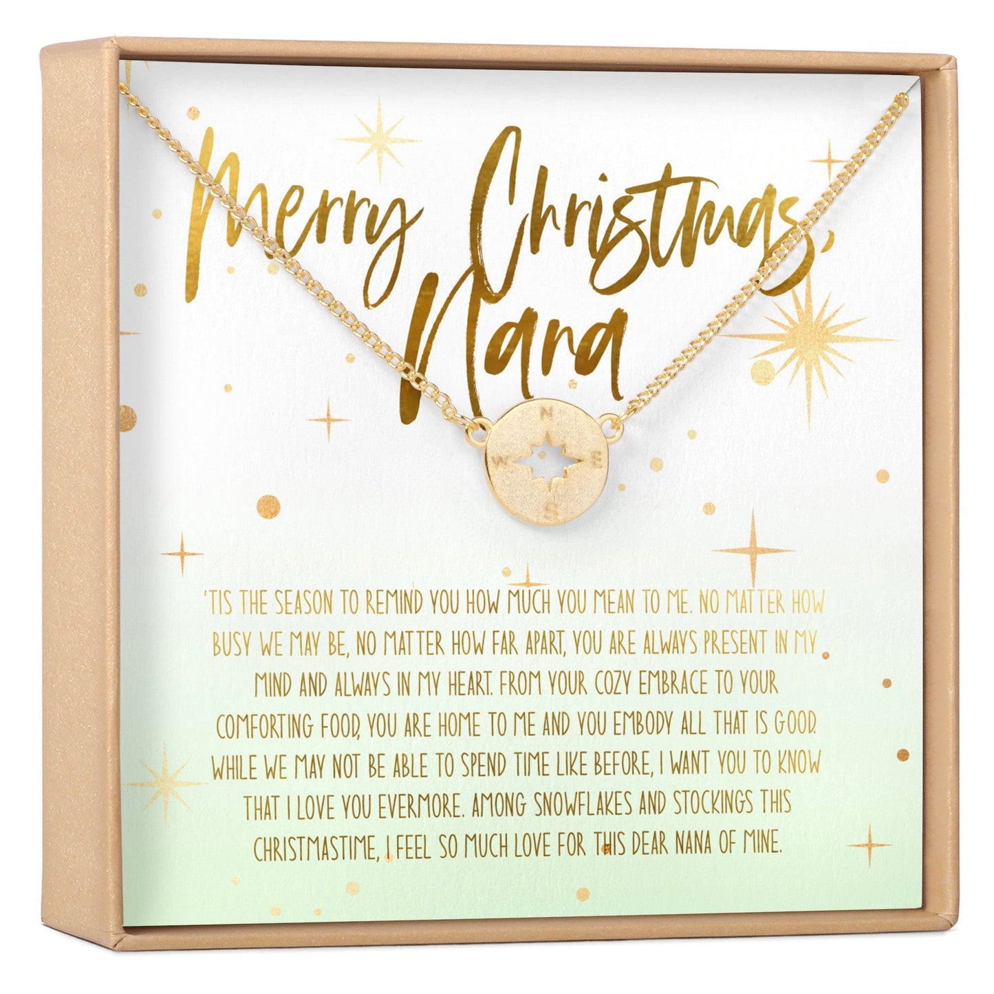 Christmas Gift For Nana Necklace, Multiple Styles
