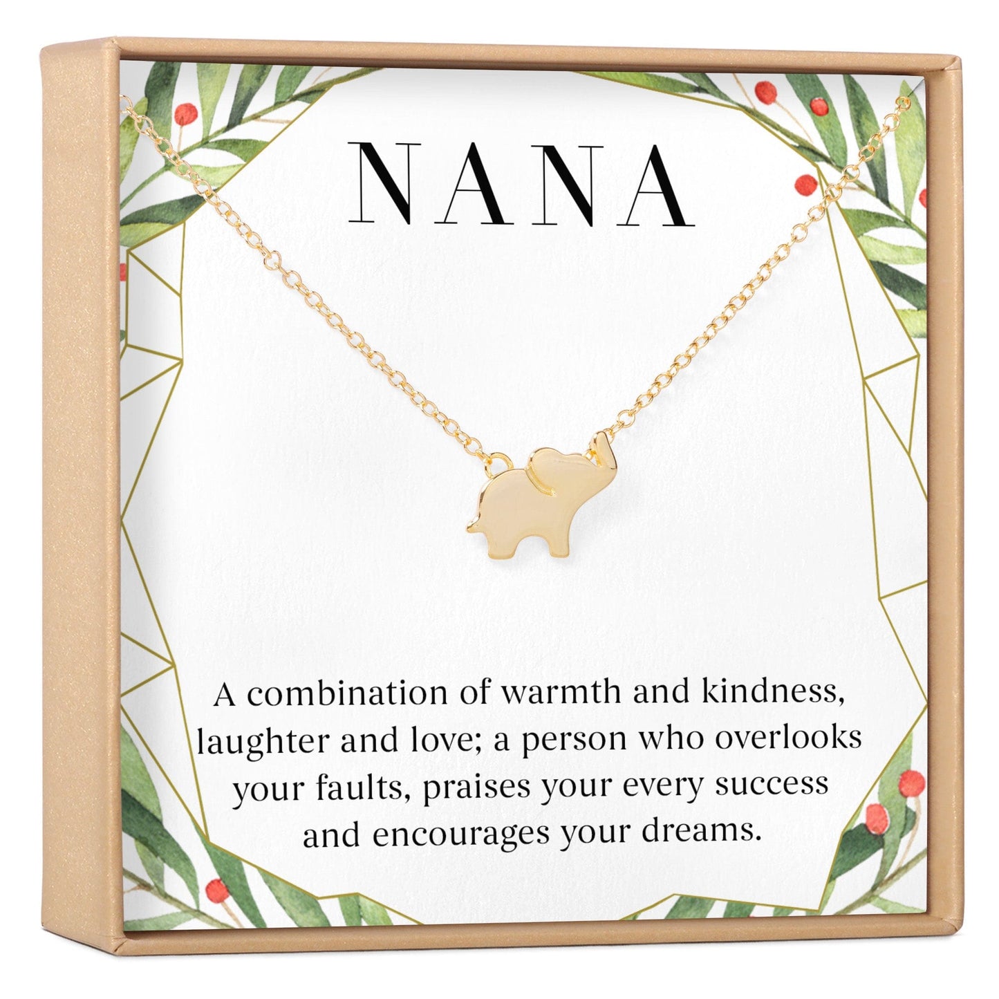 Christmas Gift For Nana Necklace, Multiple Styles