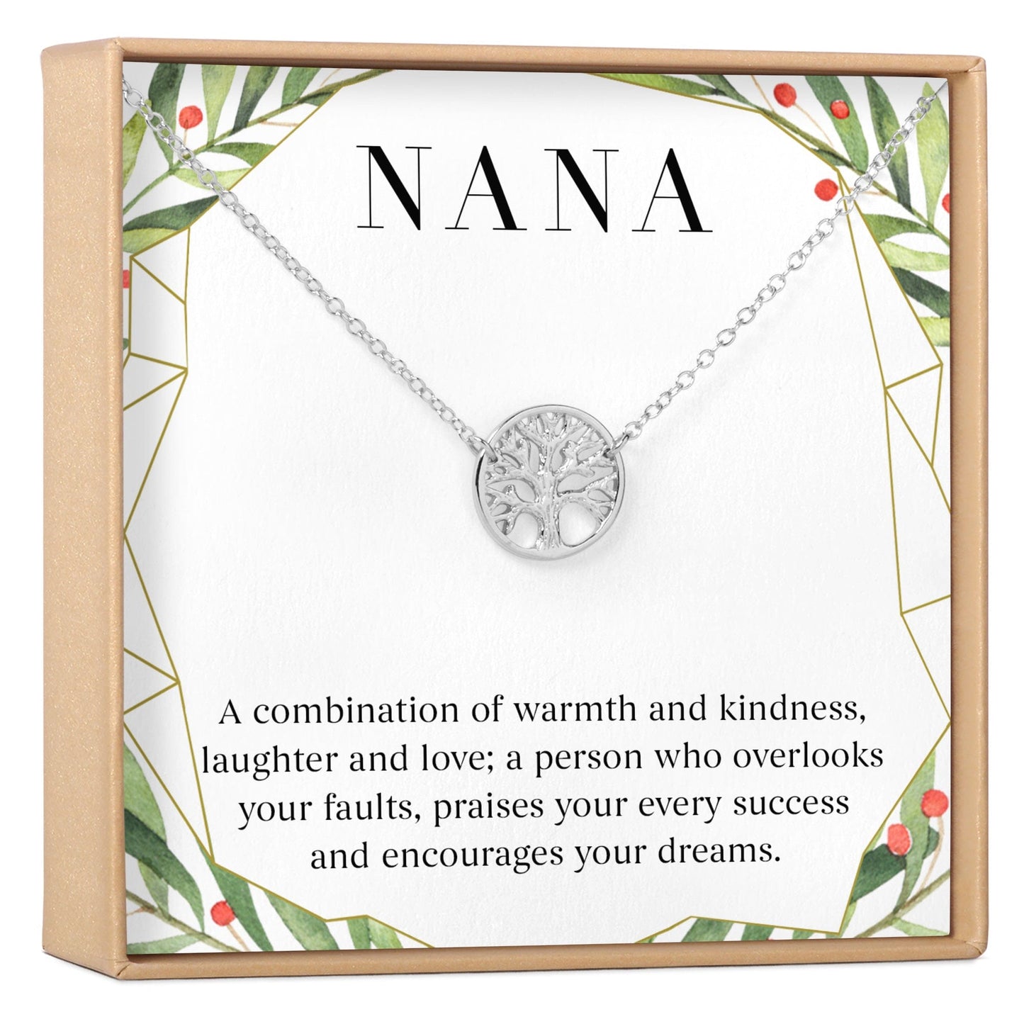 Christmas Gift For Nana Necklace, Multiple Styles