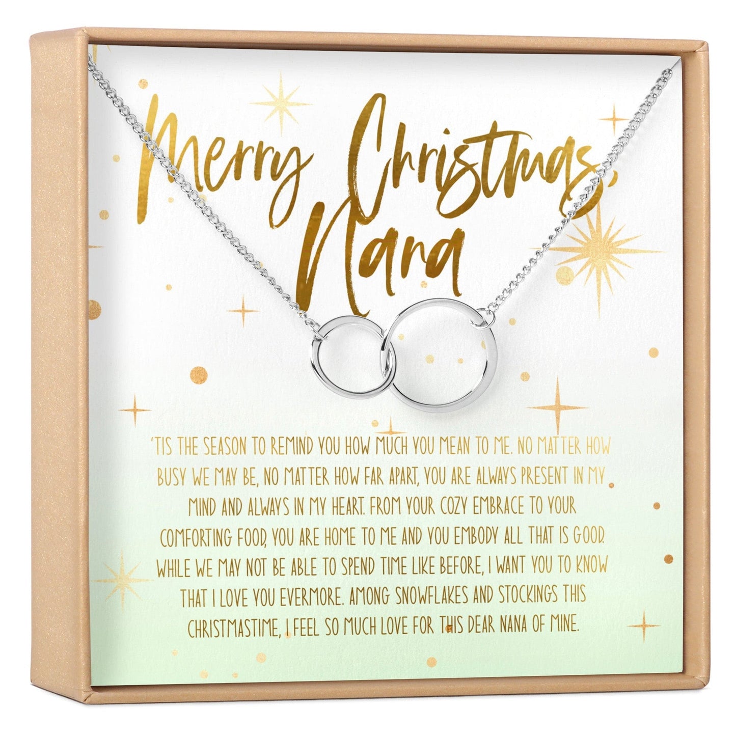 Christmas Gift For Nana Necklace, Multiple Styles