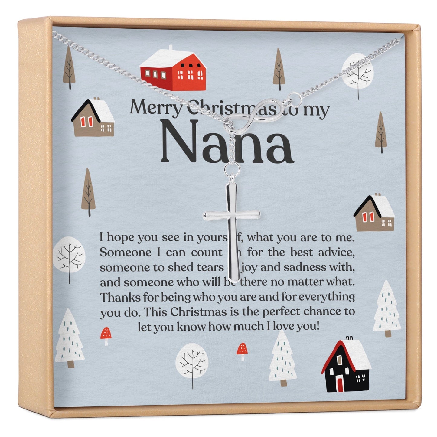 Christmas Gift For Nana Necklace, Multiple Styles