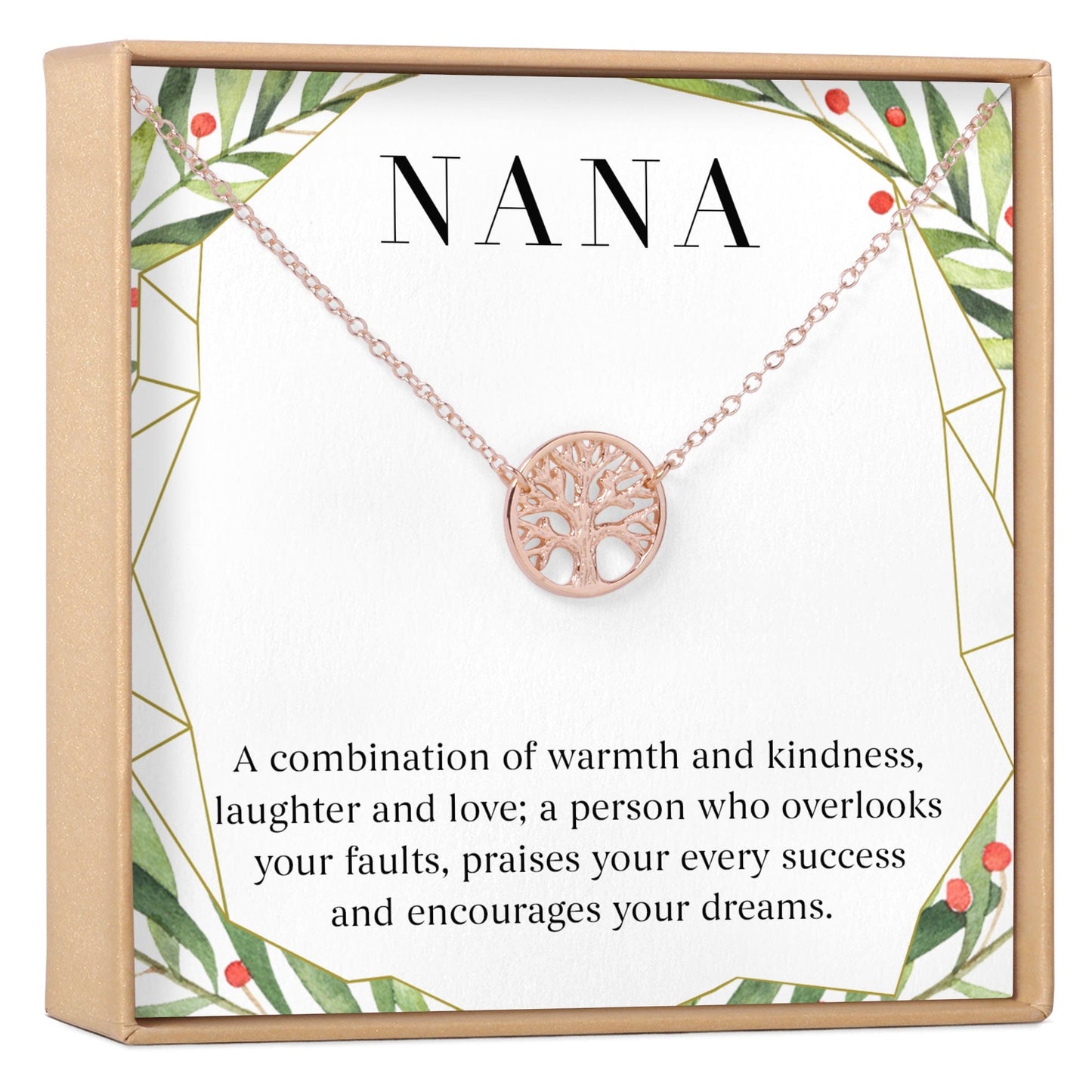 Christmas Gift For Nana Necklace, Multiple Styles