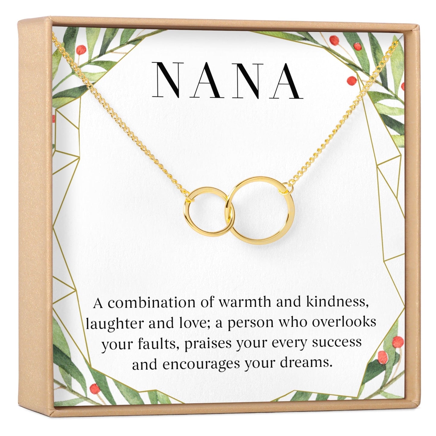 Christmas Gift For Nana Necklace, Multiple Styles