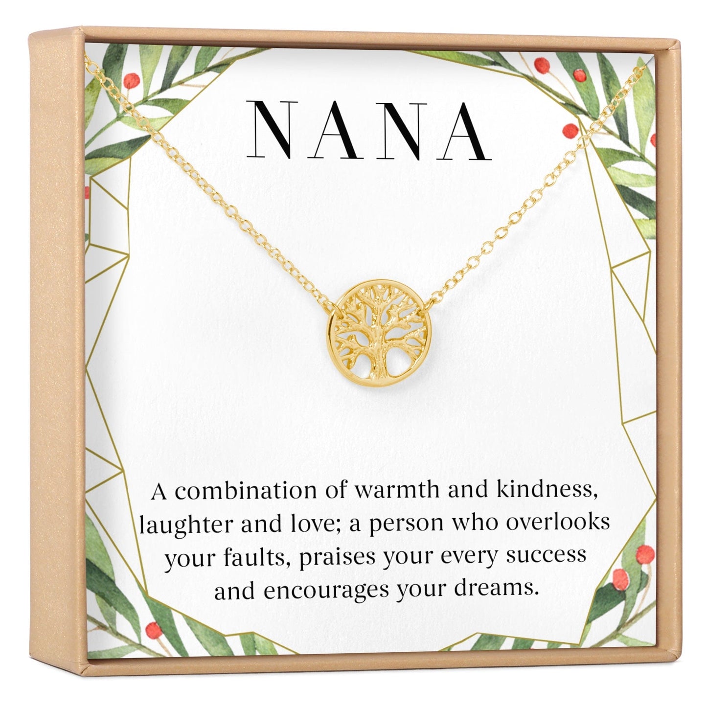 Christmas Gift For Nana Necklace, Multiple Styles