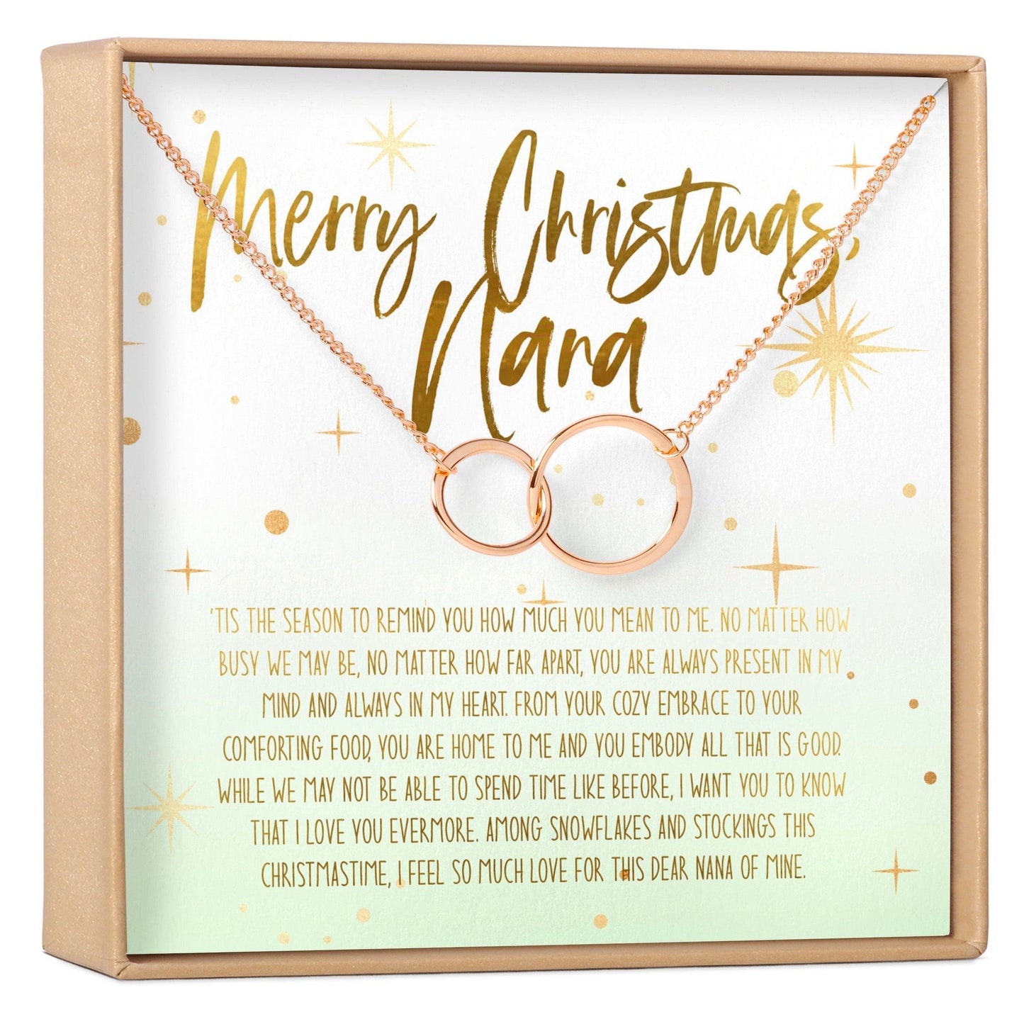 Christmas Gift For Nana Necklace, Multiple Styles