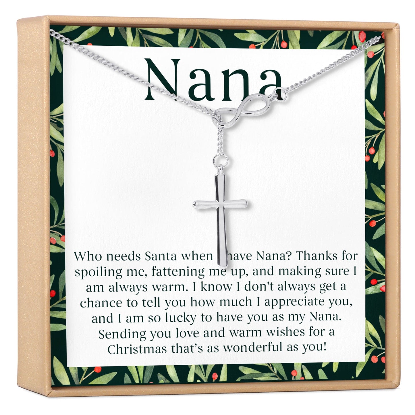 Christmas Gift For Nana Necklace, Multiple Styles