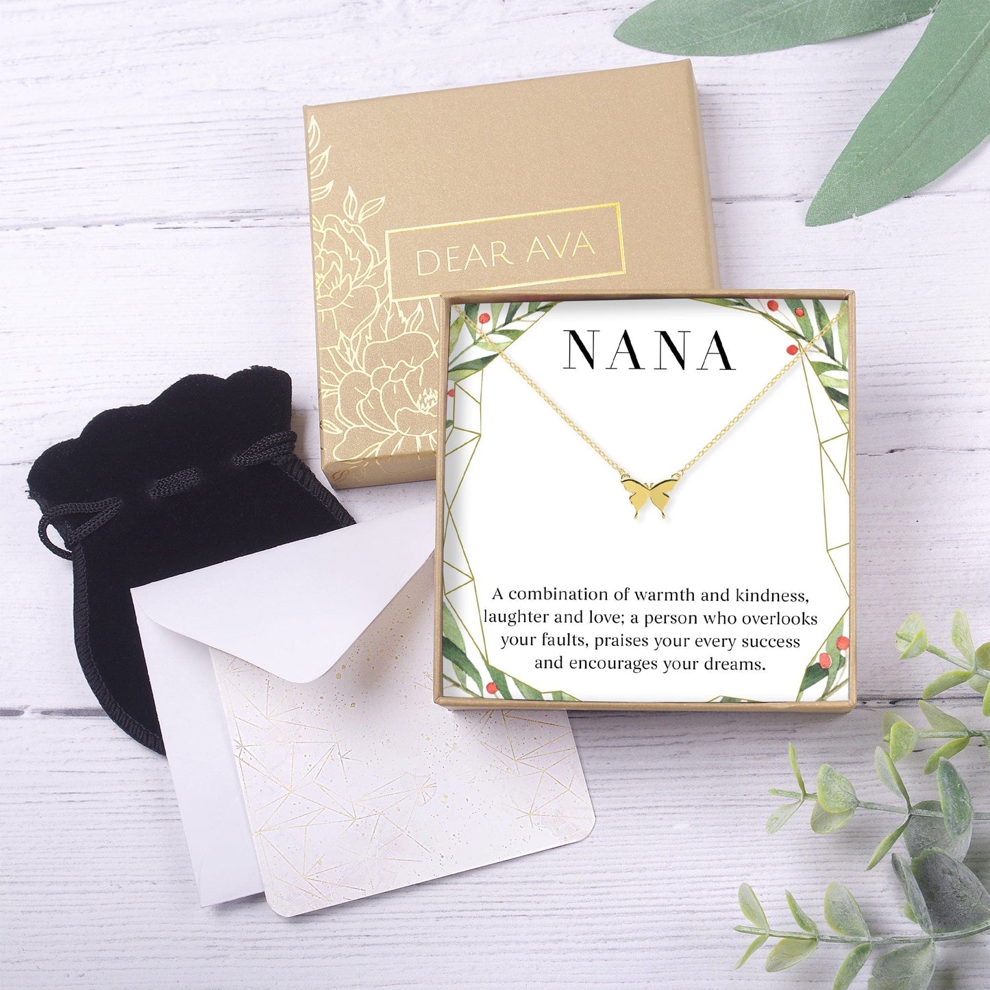 Christmas Gift For Nana Necklace, Multiple Styles