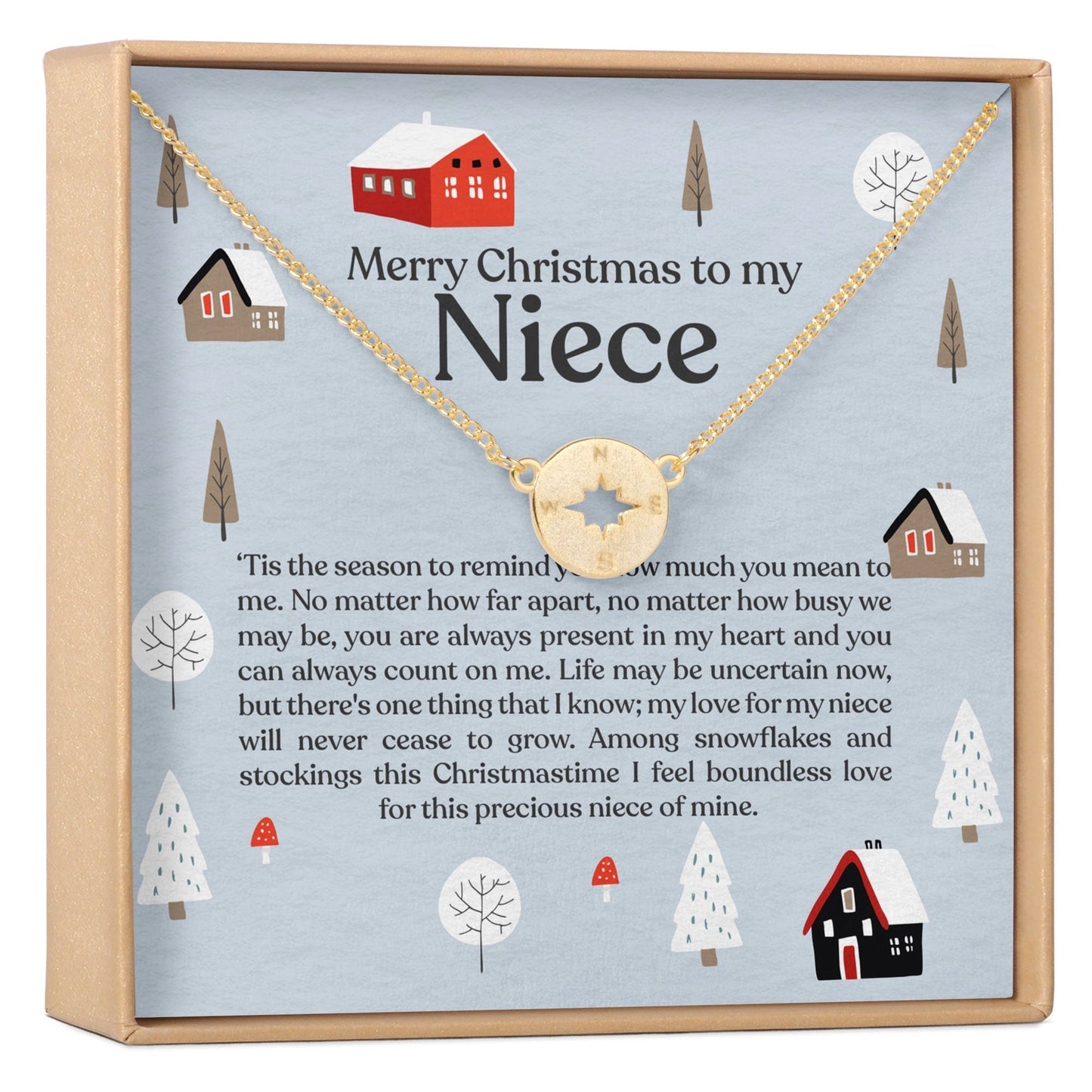 Christmas Gift for Niece Necklace, Multiple Styles