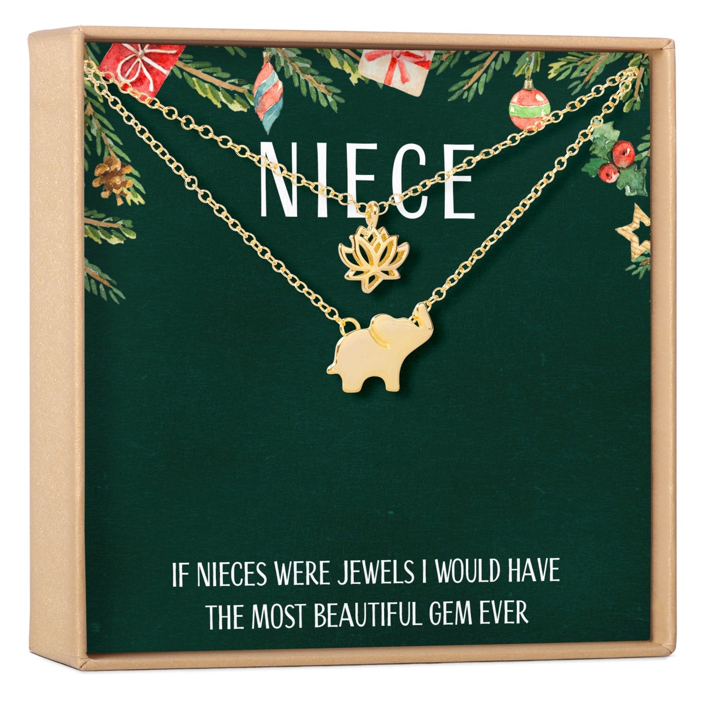 Christmas Gift for Niece Necklace, Multiple Styles