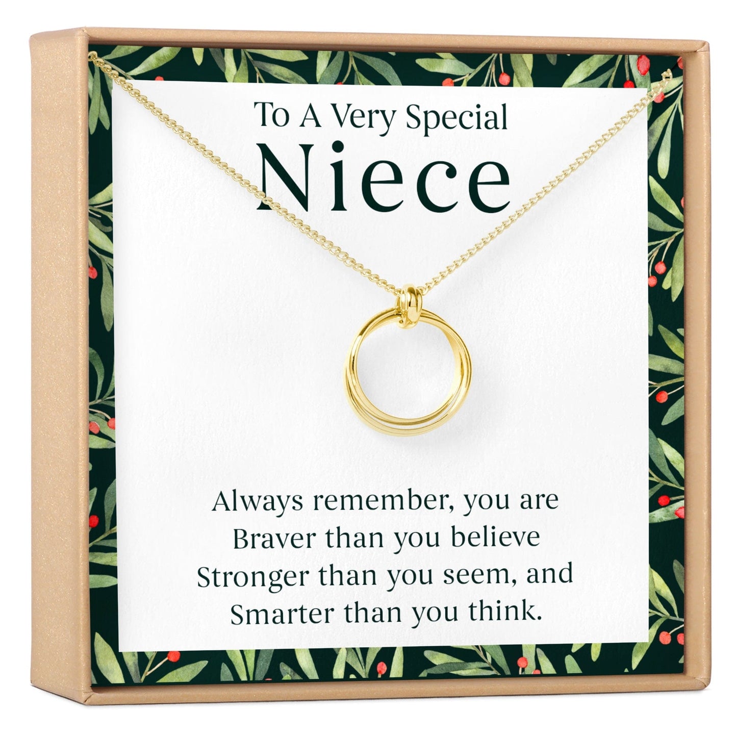 Christmas Gift for Niece Necklace, Multiple Styles