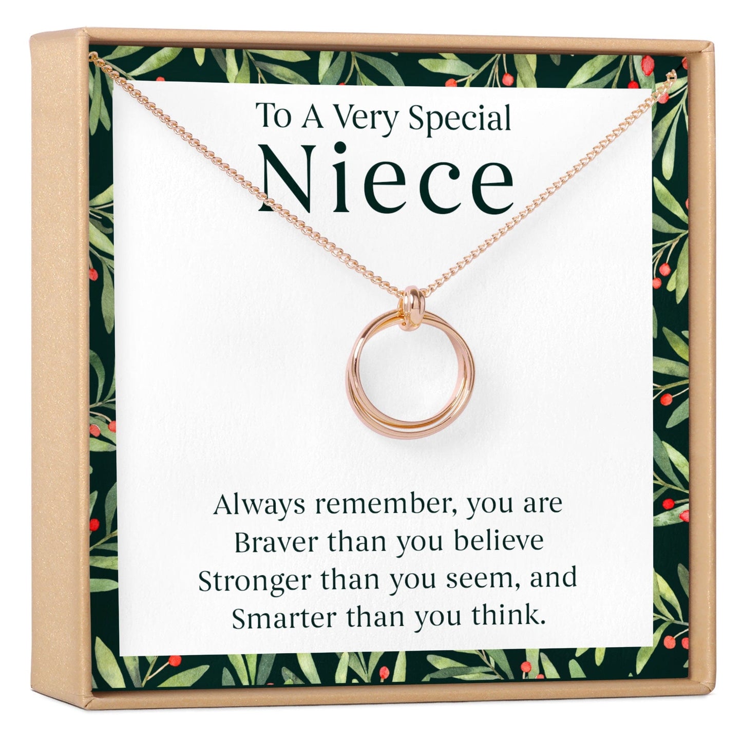 Christmas Gift for Niece Necklace, Multiple Styles