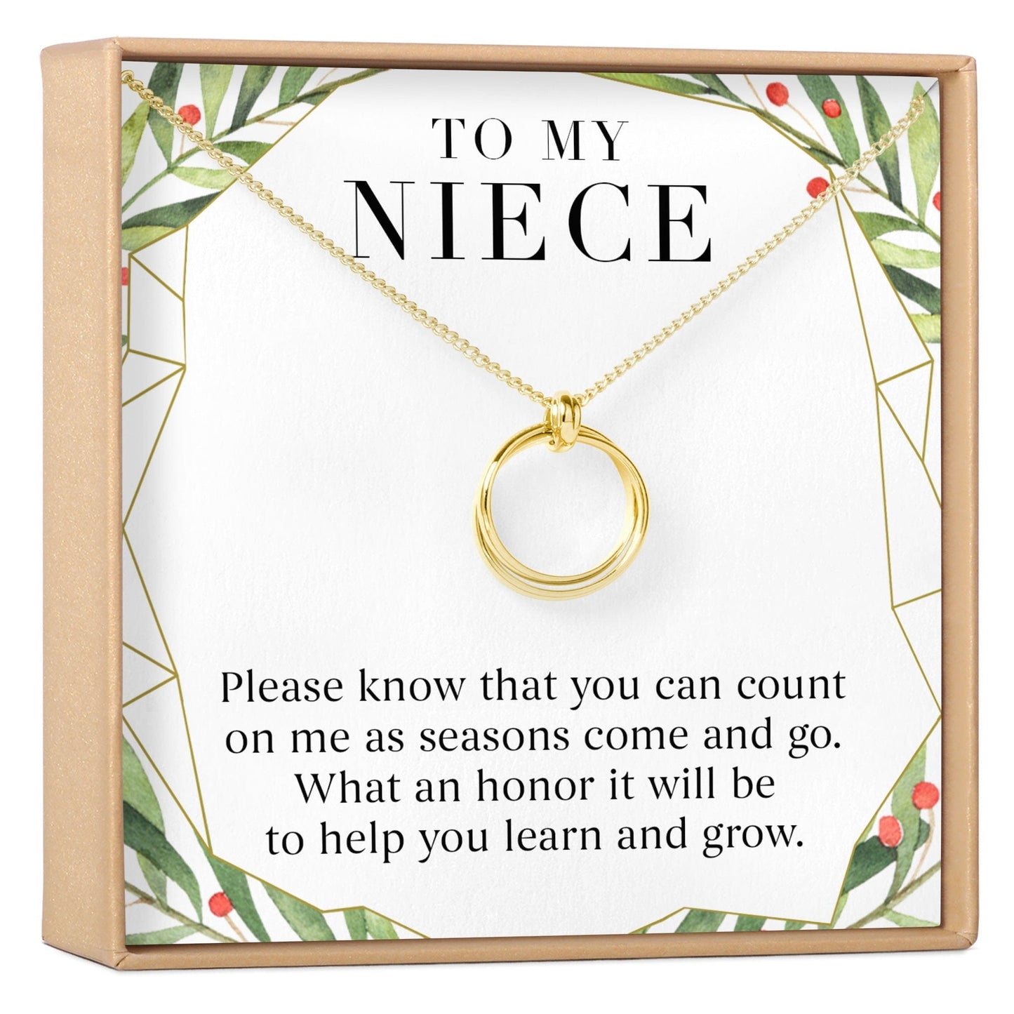 Christmas Gift for Niece Necklace, Multiple Styles