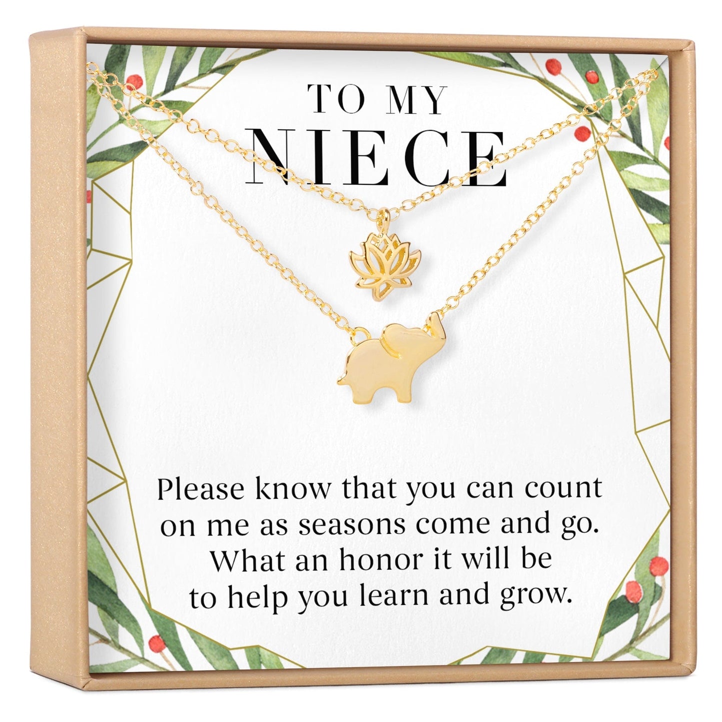 Christmas Gift for Niece Necklace, Multiple Styles