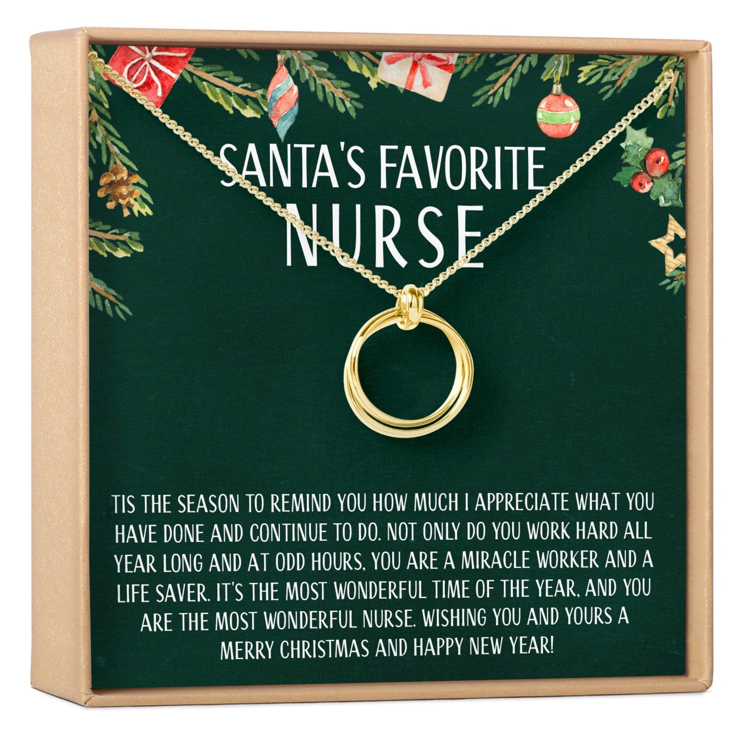 Christmas Gift for Nurse Necklace, Multiple Styles