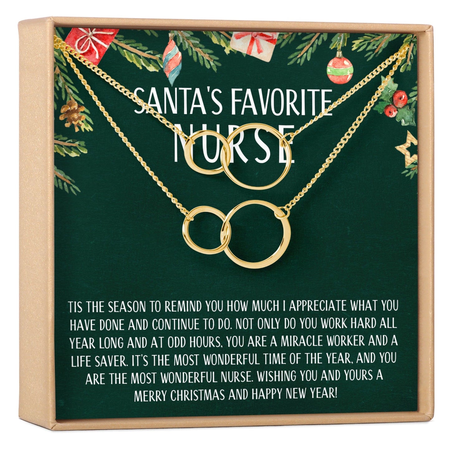 Christmas Gift for Nurse Necklace, Multiple Styles