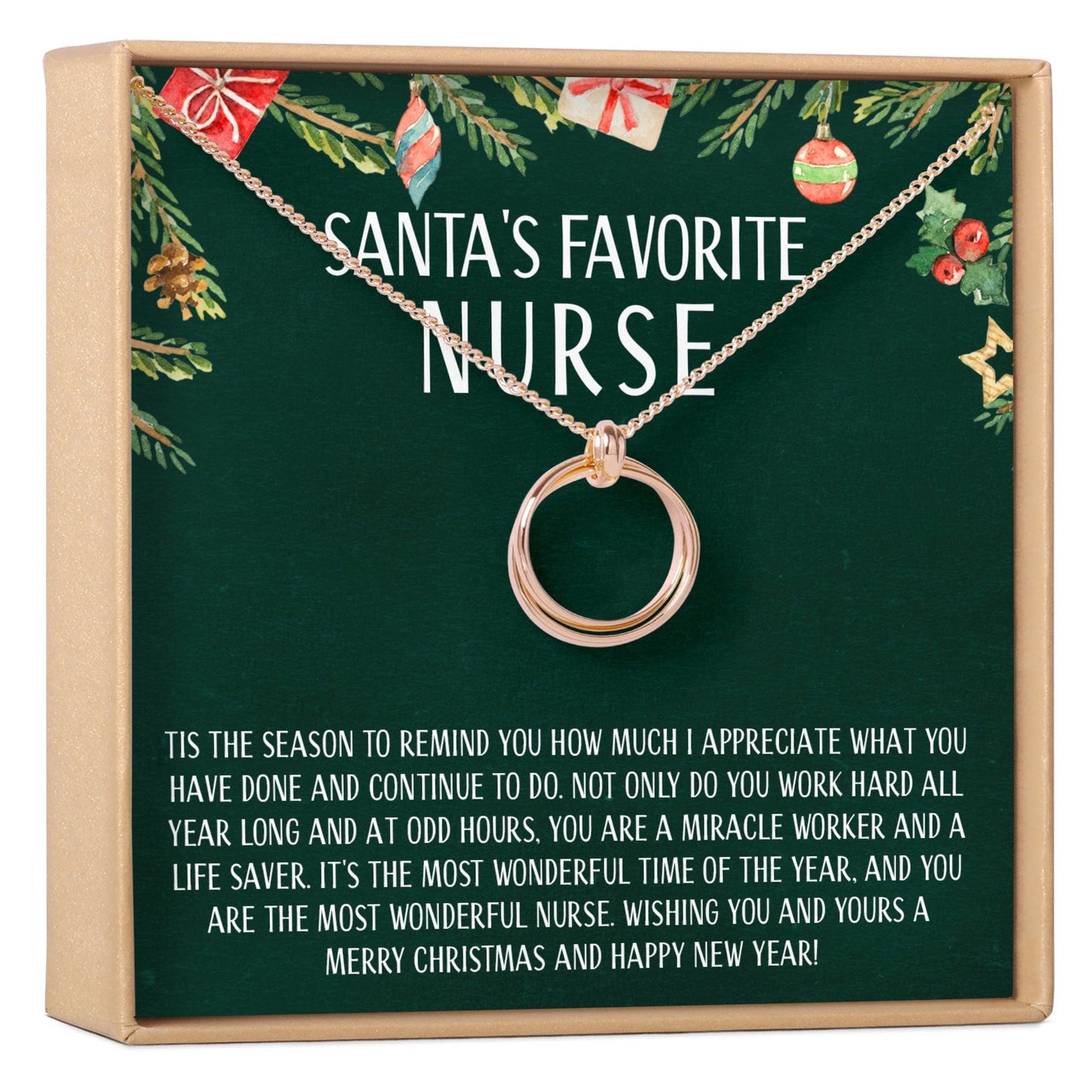 Christmas Gift for Nurse Necklace, Multiple Styles