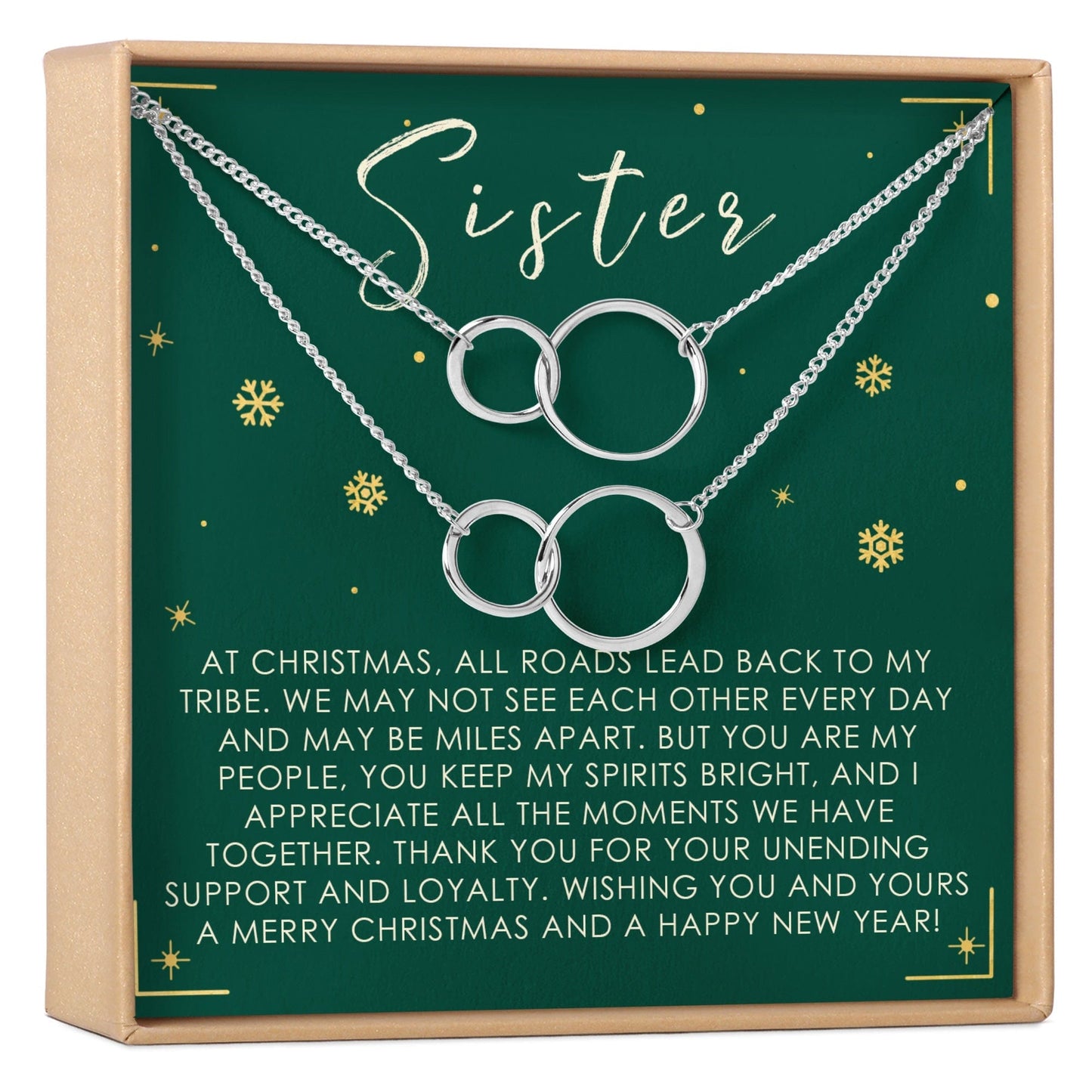 Christmas Gift for Sister Necklace, Multiple Styles