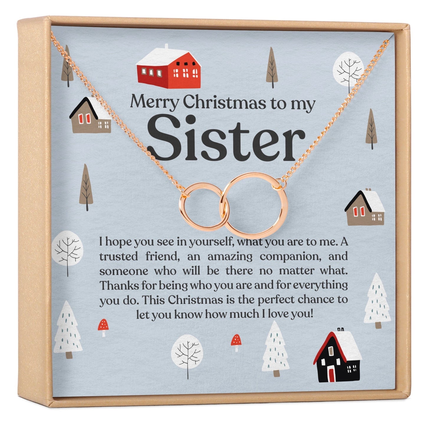 Christmas Gift for Sister Necklace, Multiple Styles