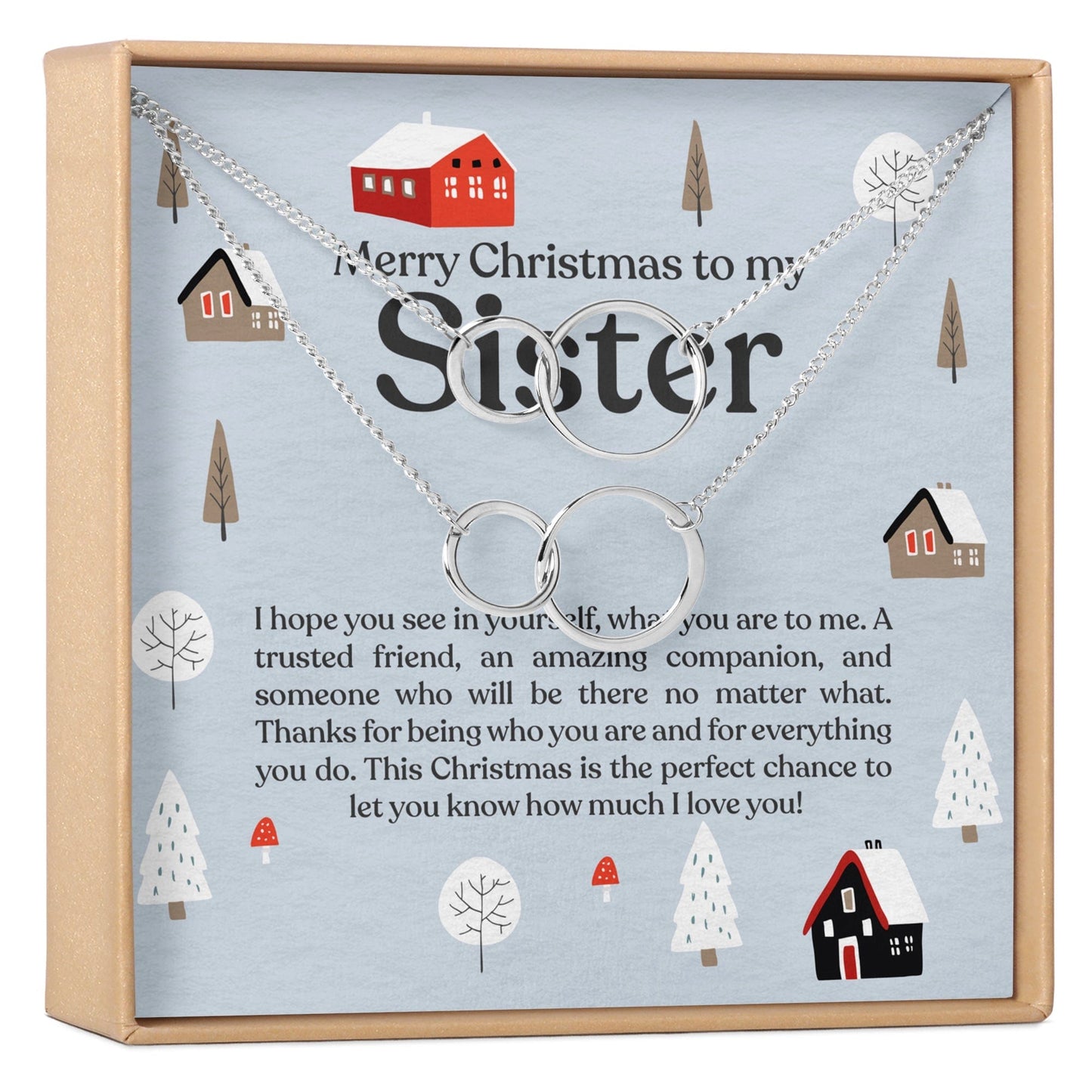 Christmas Gift for Sister Necklace, Multiple Styles