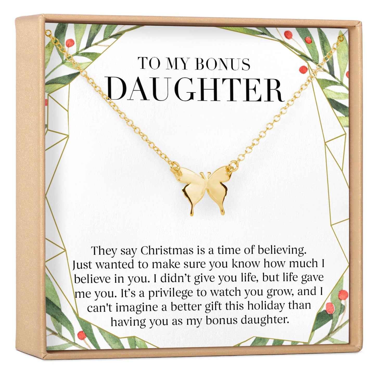 Christmas Gift for Stepdaughter Necklace, Multiple Styles