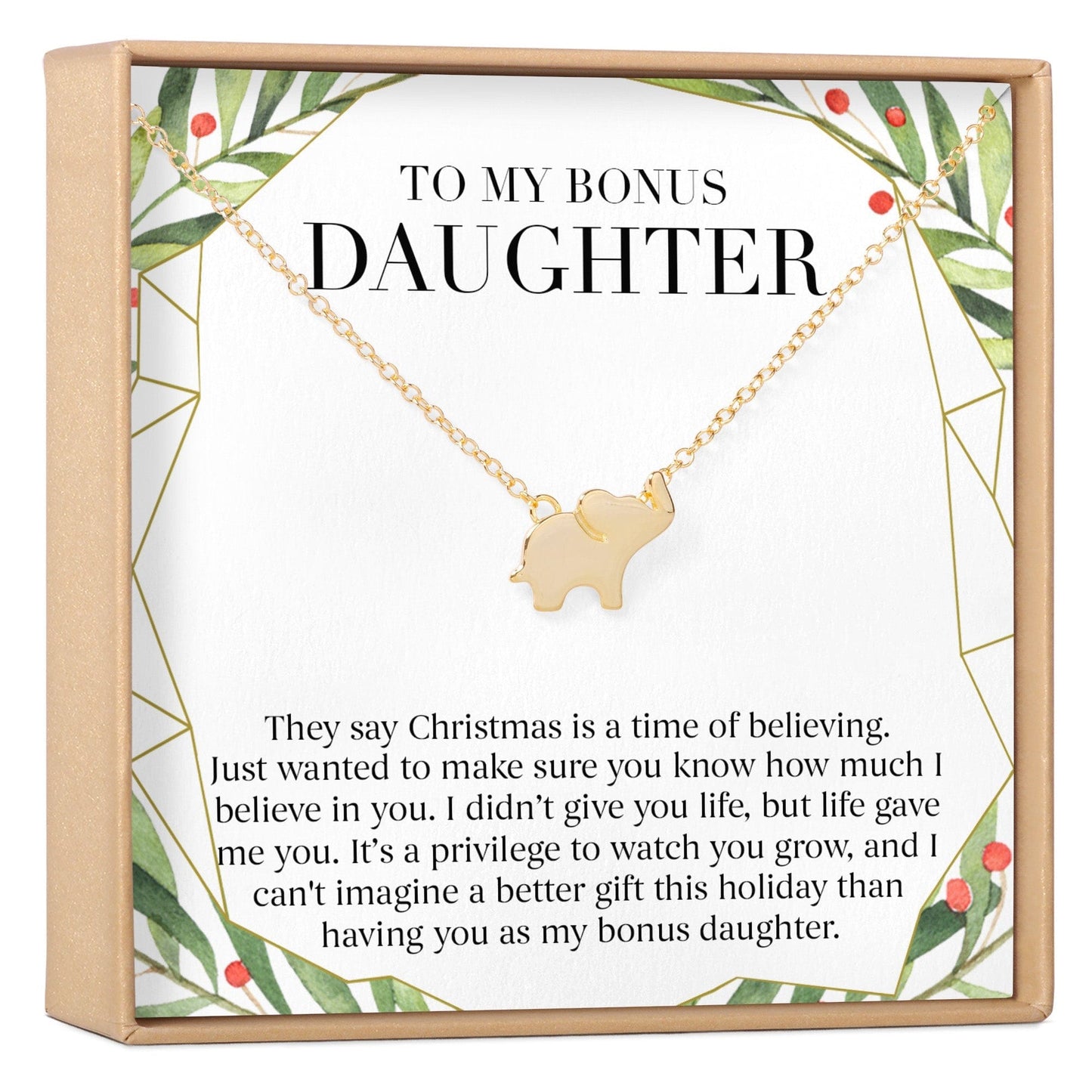 Christmas Gift for Stepdaughter Necklace, Multiple Styles