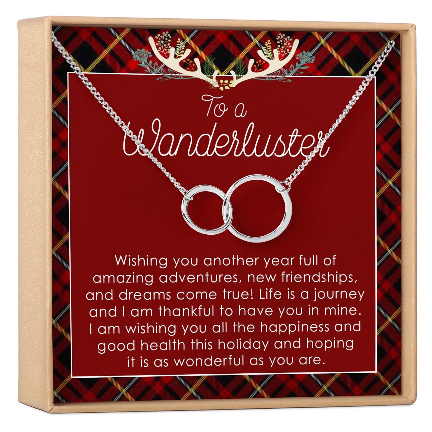 Christmas Gift for Travelers Necklace, Multiple Styles