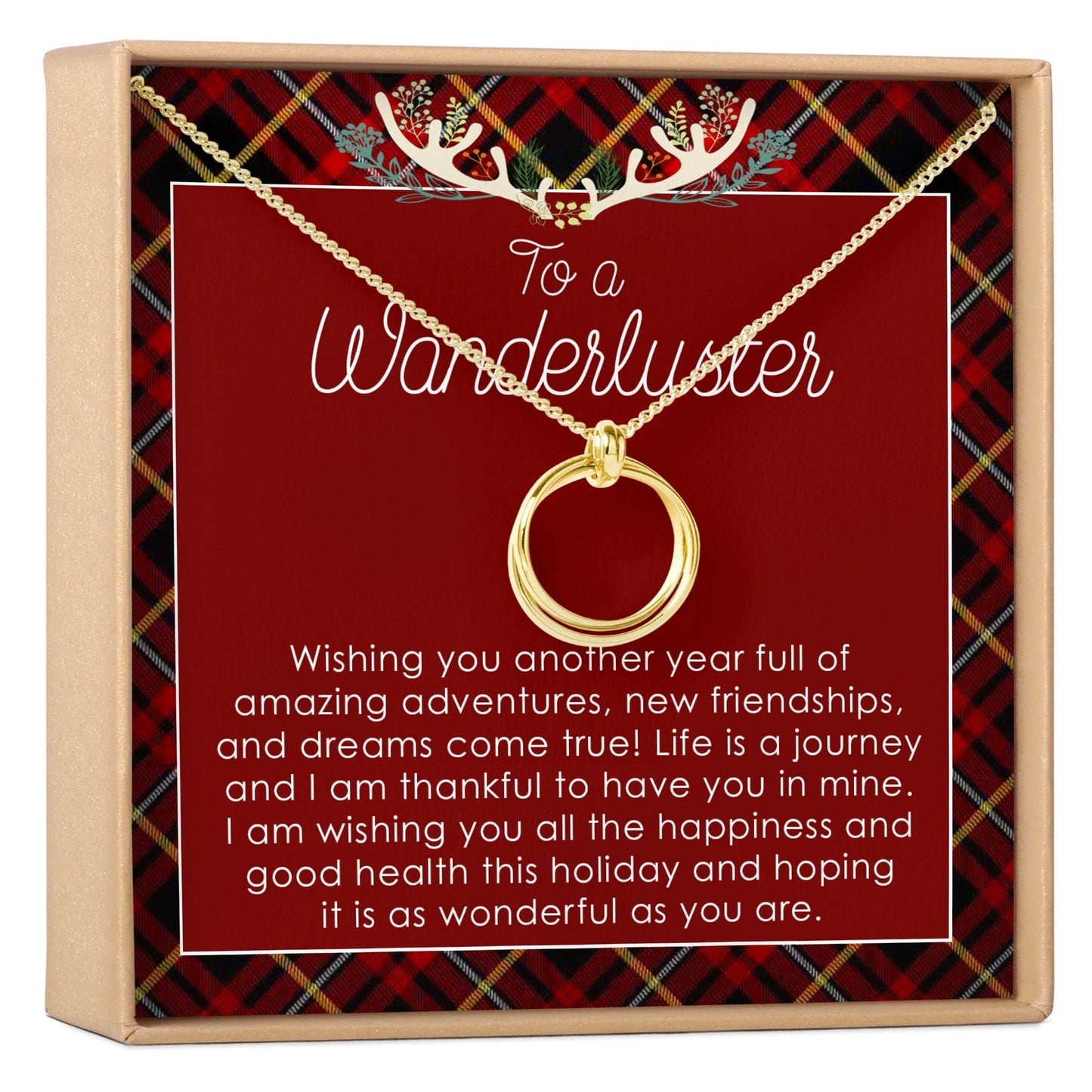 Christmas Gift for Travelers Necklace, Multiple Styles