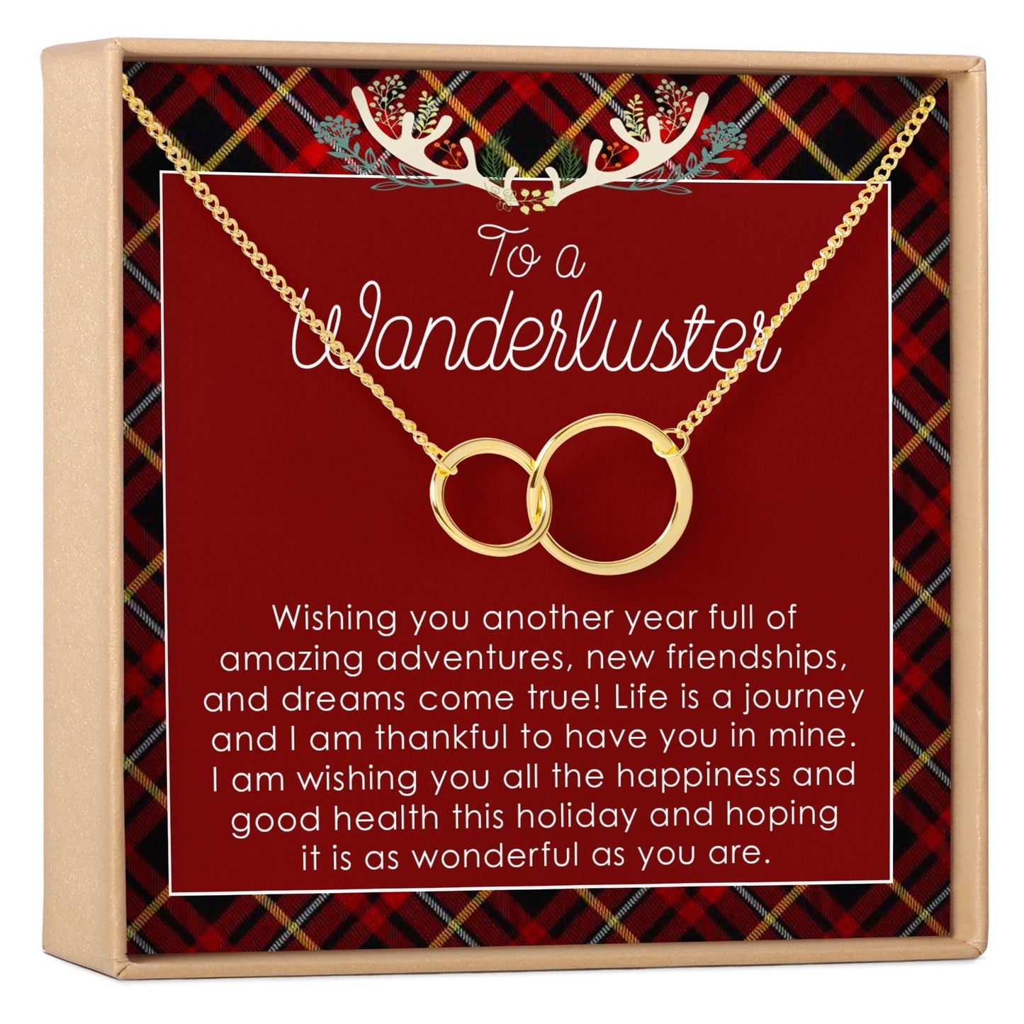 Christmas Gift for Travelers Necklace, Multiple Styles