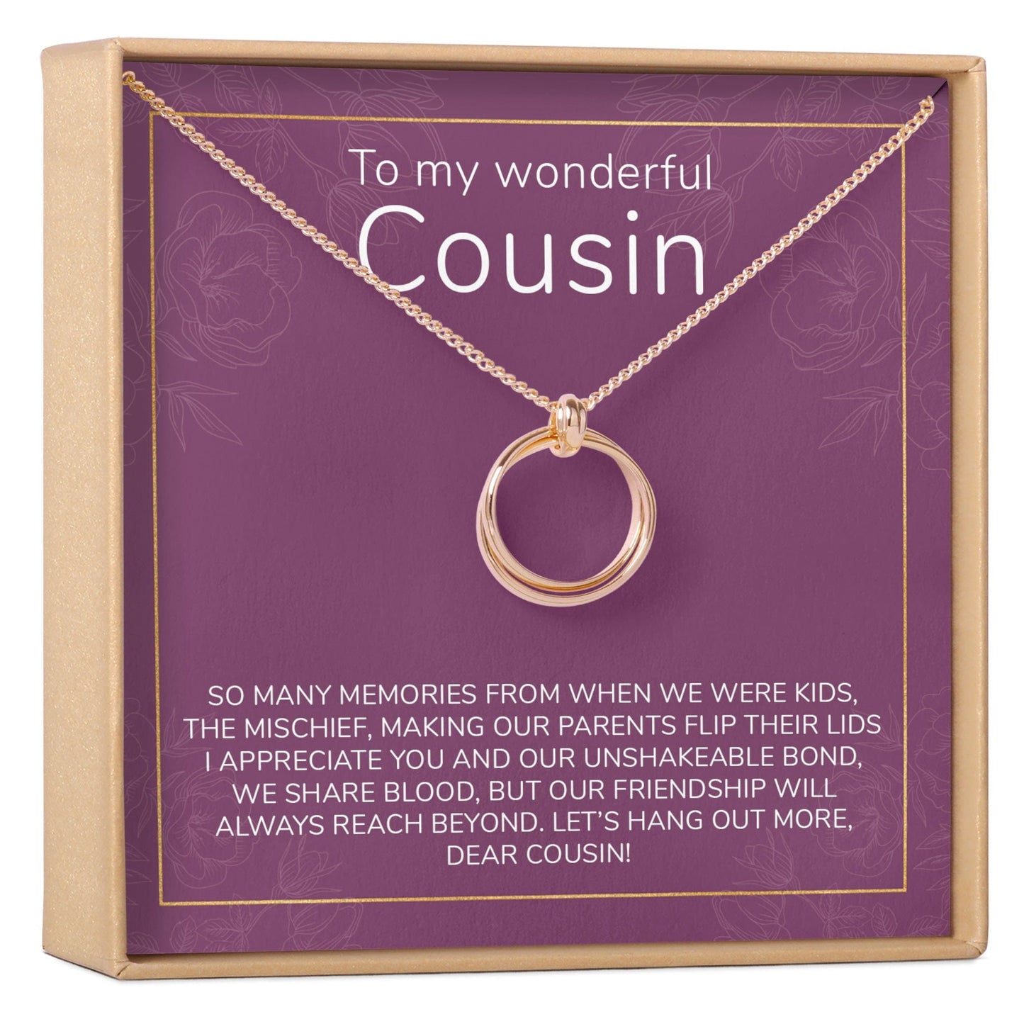 Cousins Necklace, Multiple Styles
