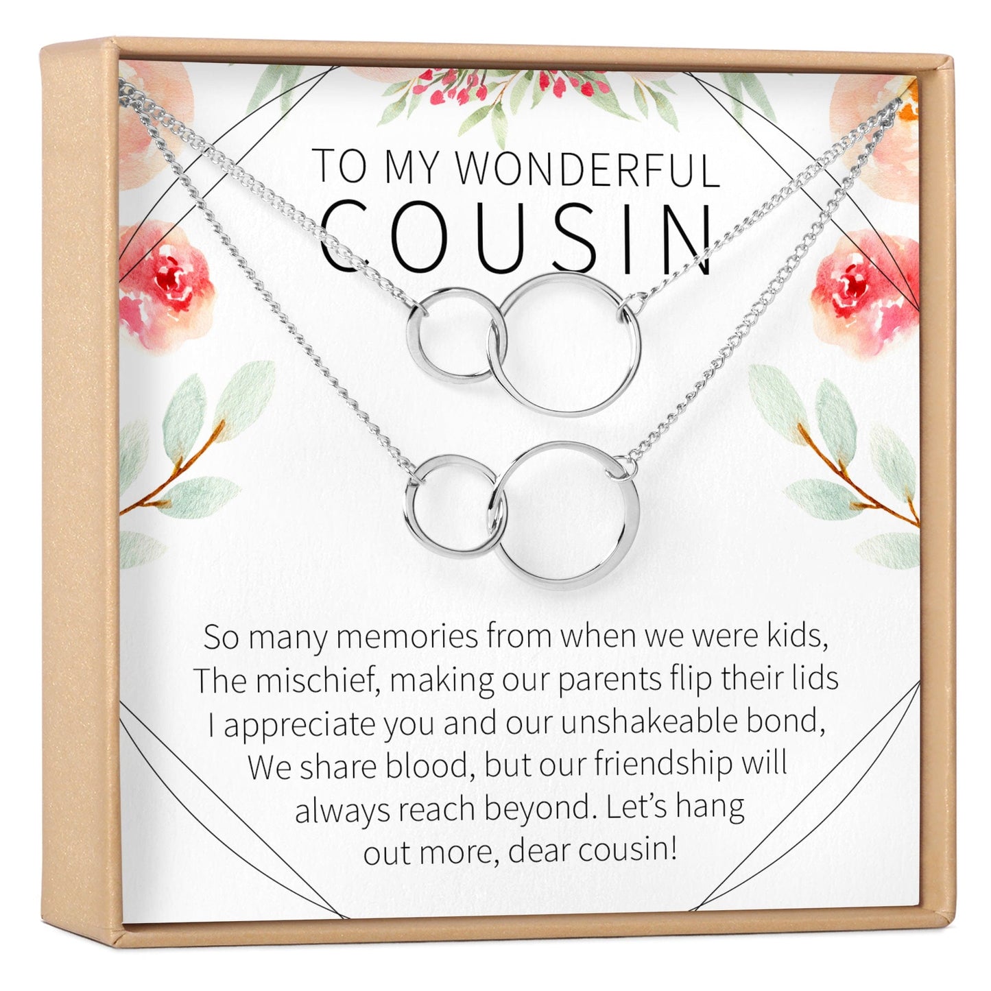 Cousins Necklace, Multiple Styles