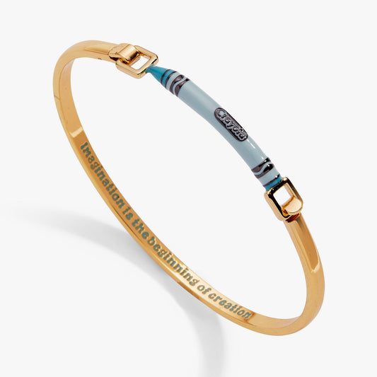 Crayola Blue Crayon Tension Bangle