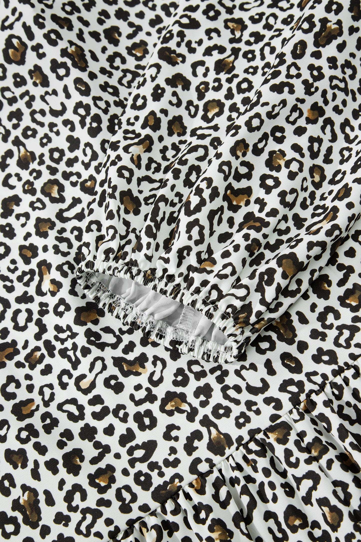Elsa Puff Sleeve Print PLUS Blouse