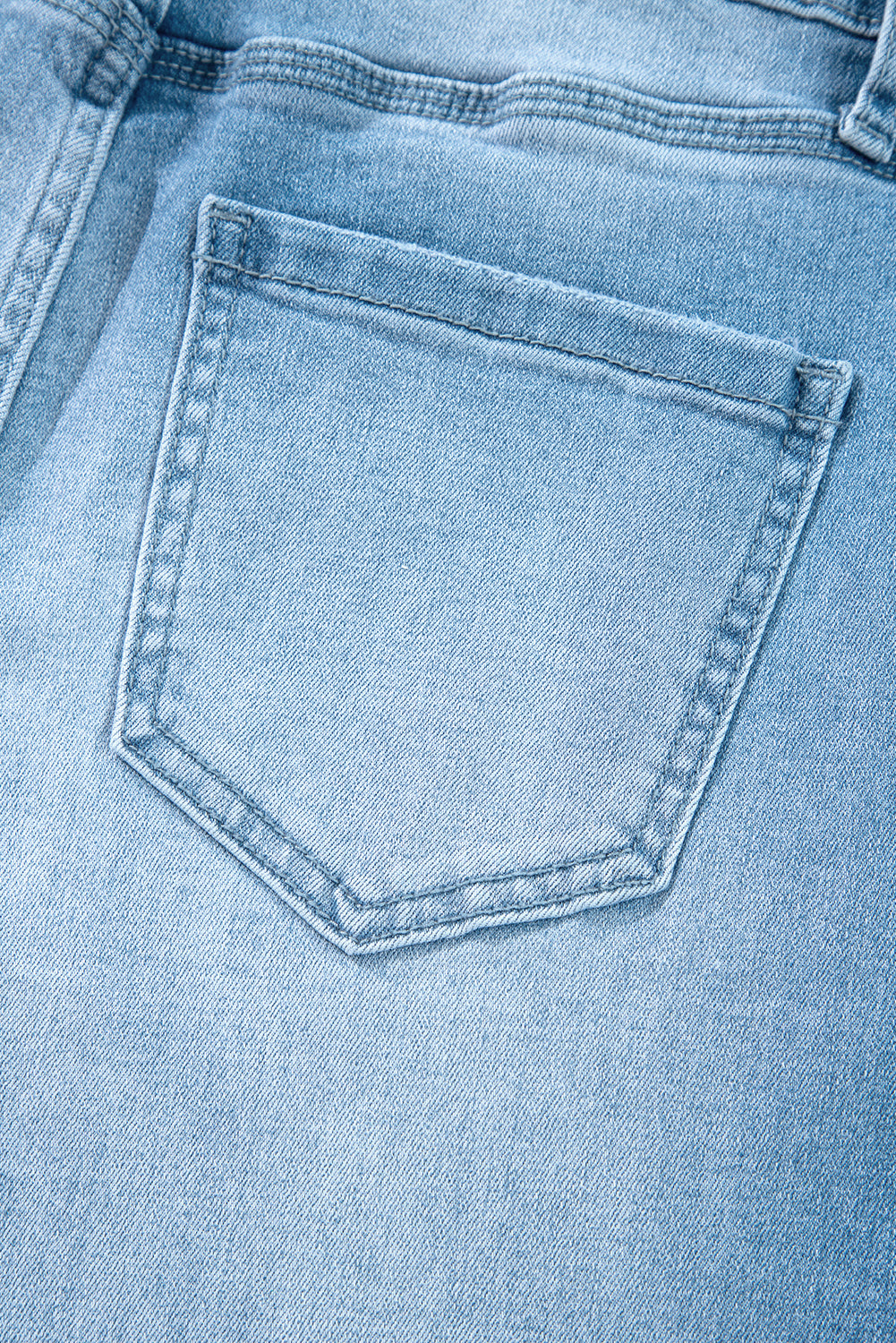 Dream Slit Leg Straight Jeans