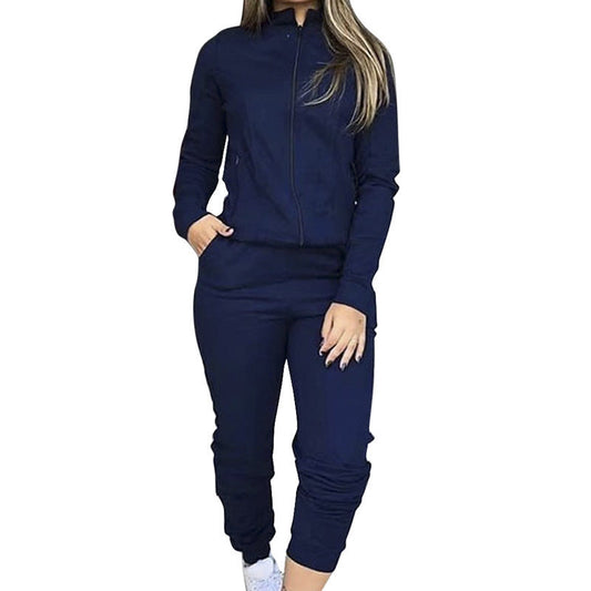 π Women's Street Style Two-Piece Casual Suit