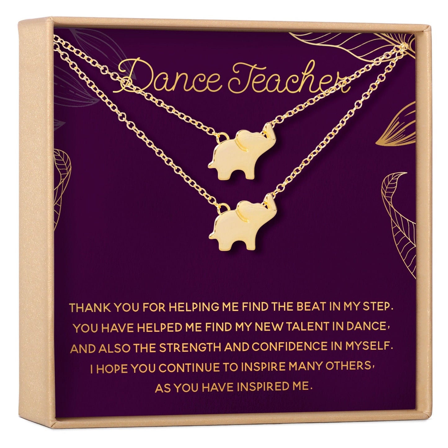 Dance Teacher Necklace, Multiple Styles Jewelry