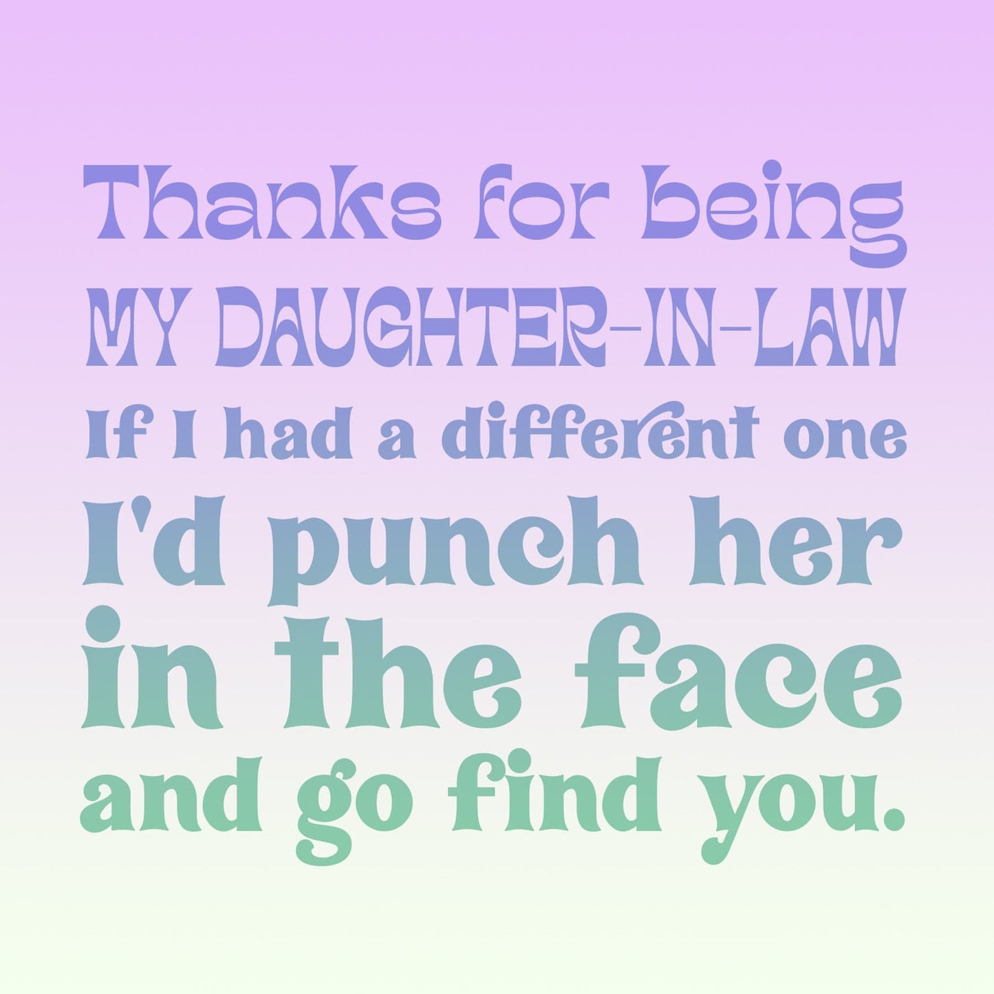 Daughter-In-Law Spa Gift Box