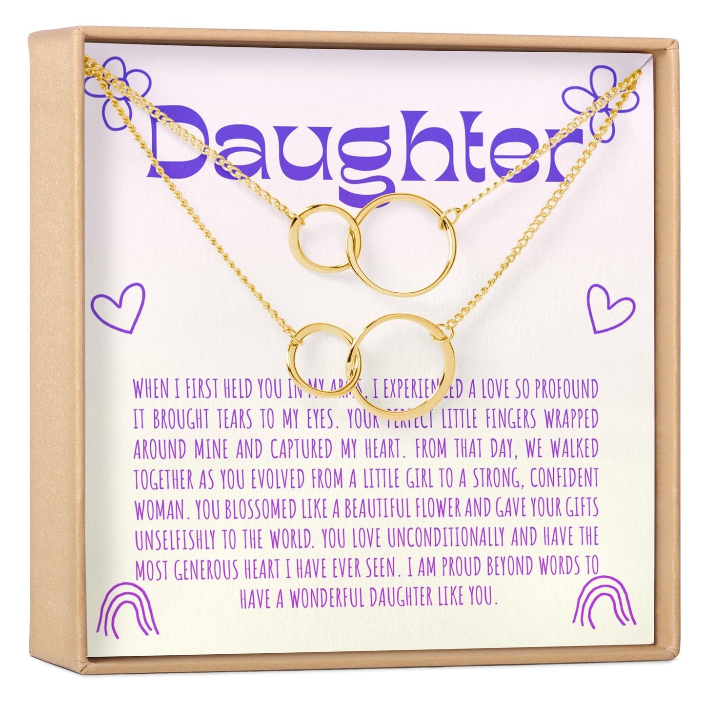 Daughter Necklace, Multiple Styles
