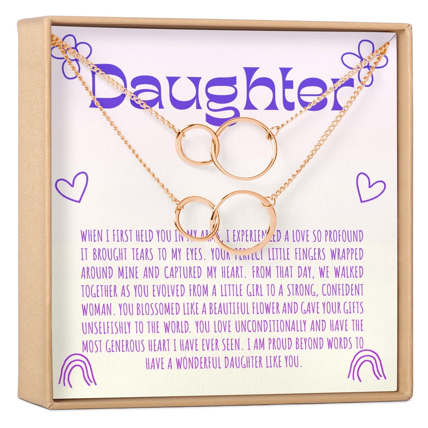 Daughter Necklace, Multiple Styles
